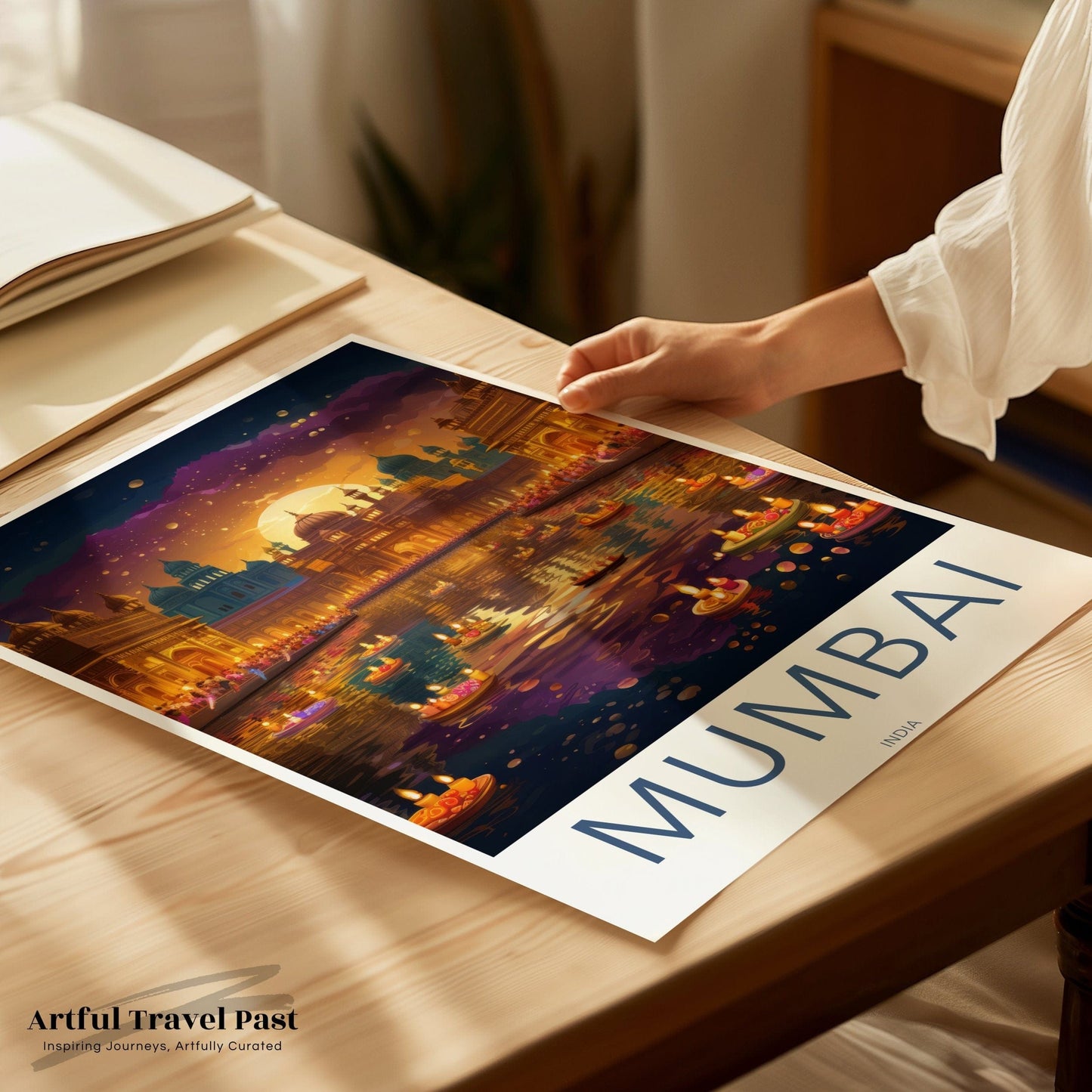 Mumbai Poster | Maharashtra Wall Art | India Decor