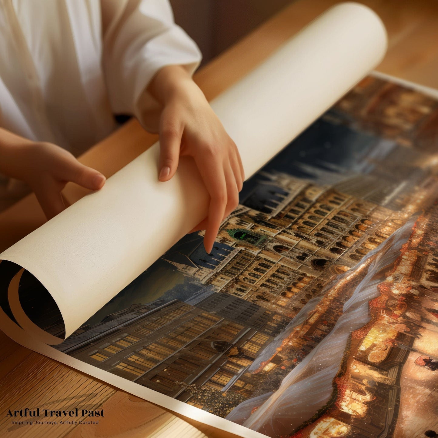 Munich Poster | Christmas Market | Germany Wall Art
