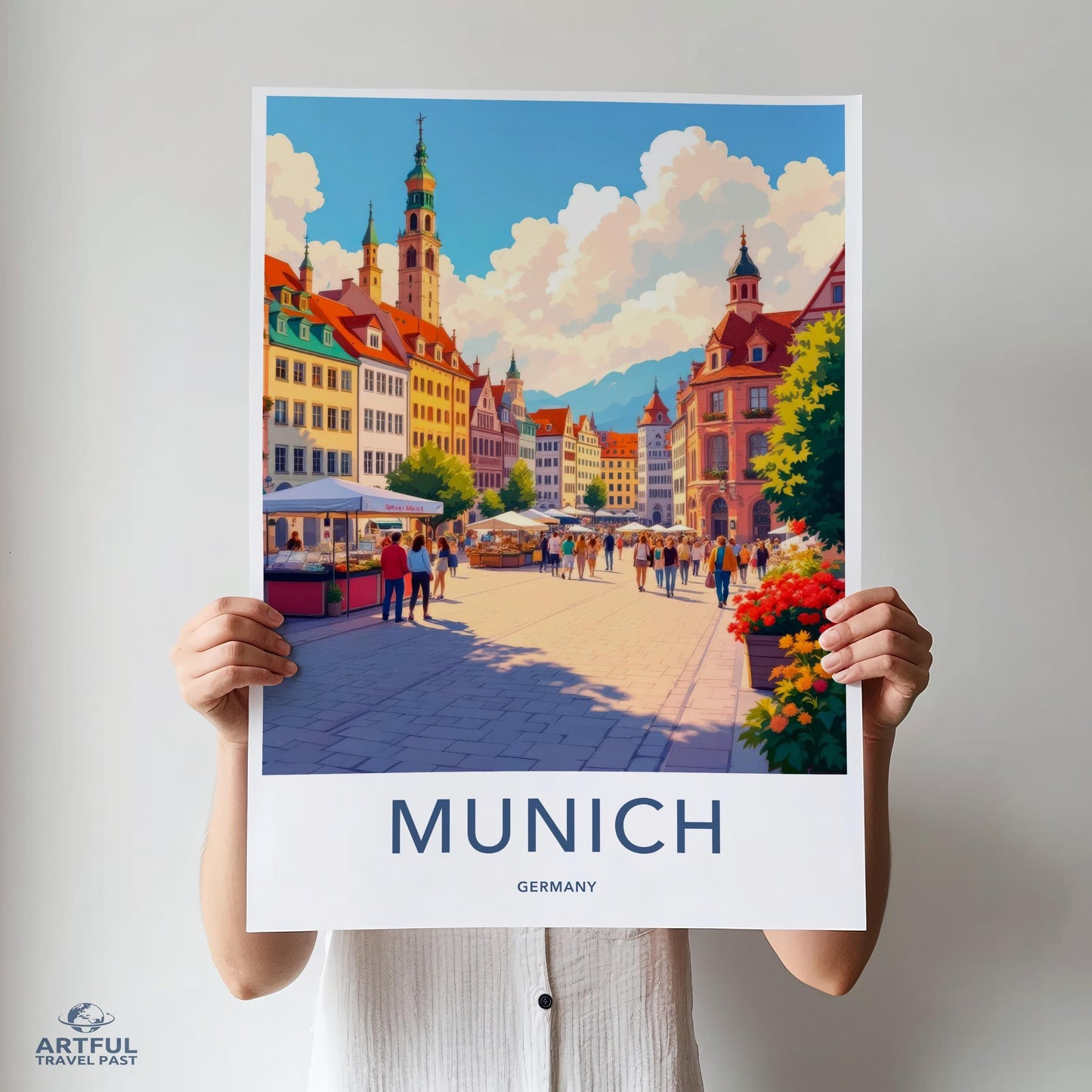 Munich Poster - Germany Wall Art