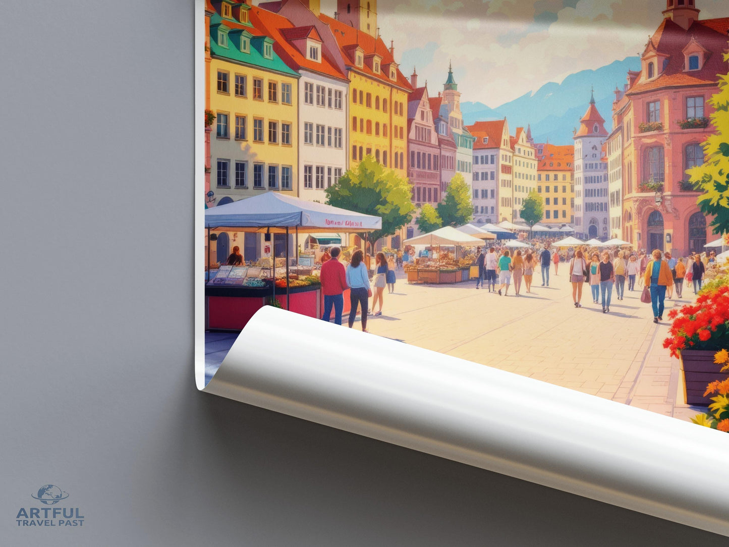 Munich Poster - Germany Wall Art