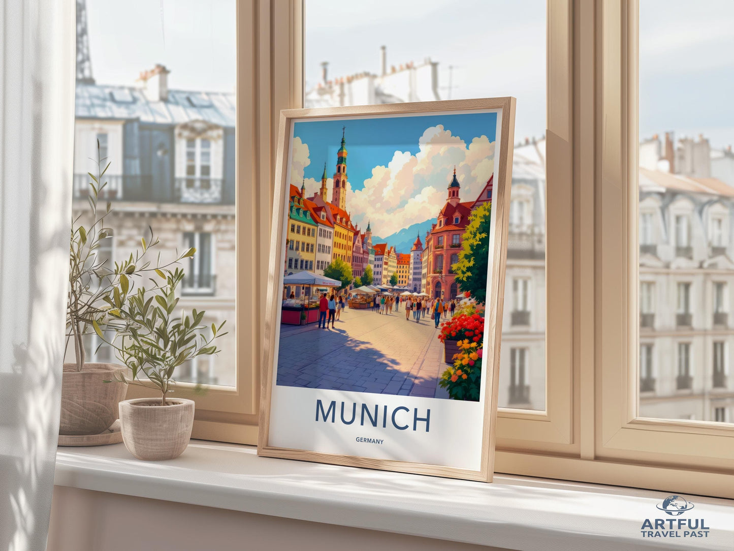 Munich Poster - Germany Wall Art