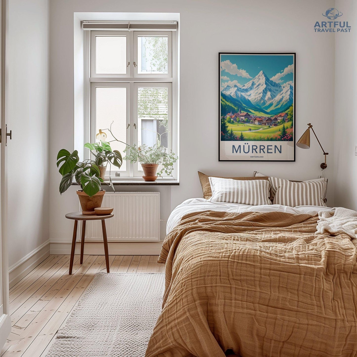 Mürren Poster - Switzerland Wall Art