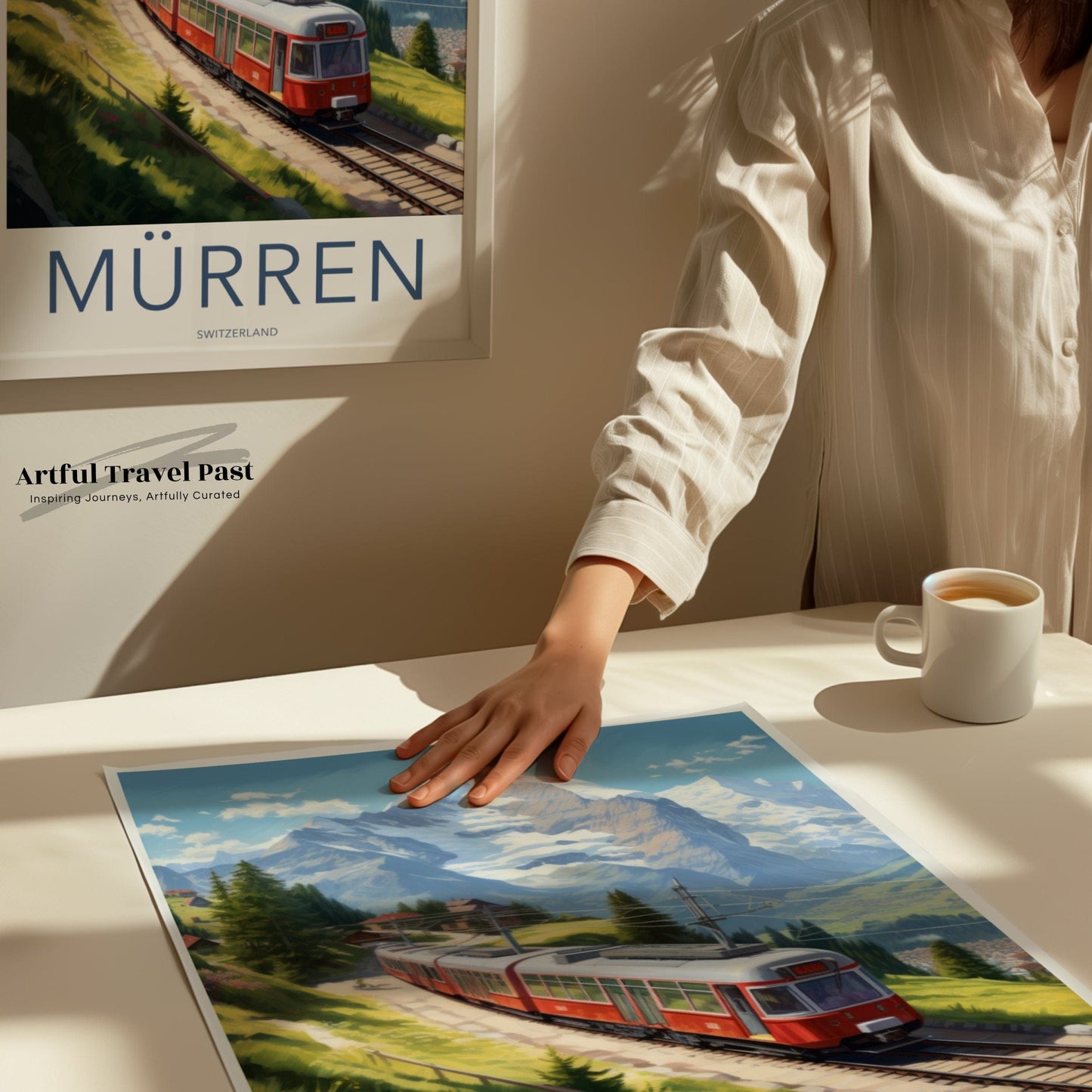 Mürren Poster - Switzerland Wall Art