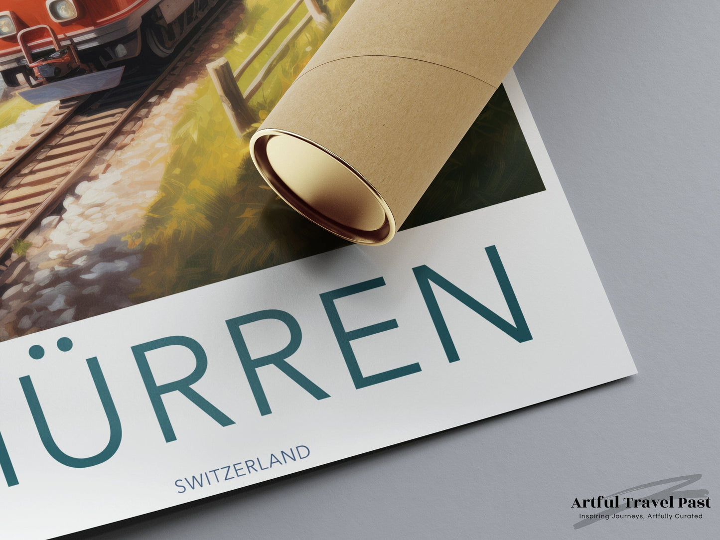 Mürren Poster - Switzerland Wall Art