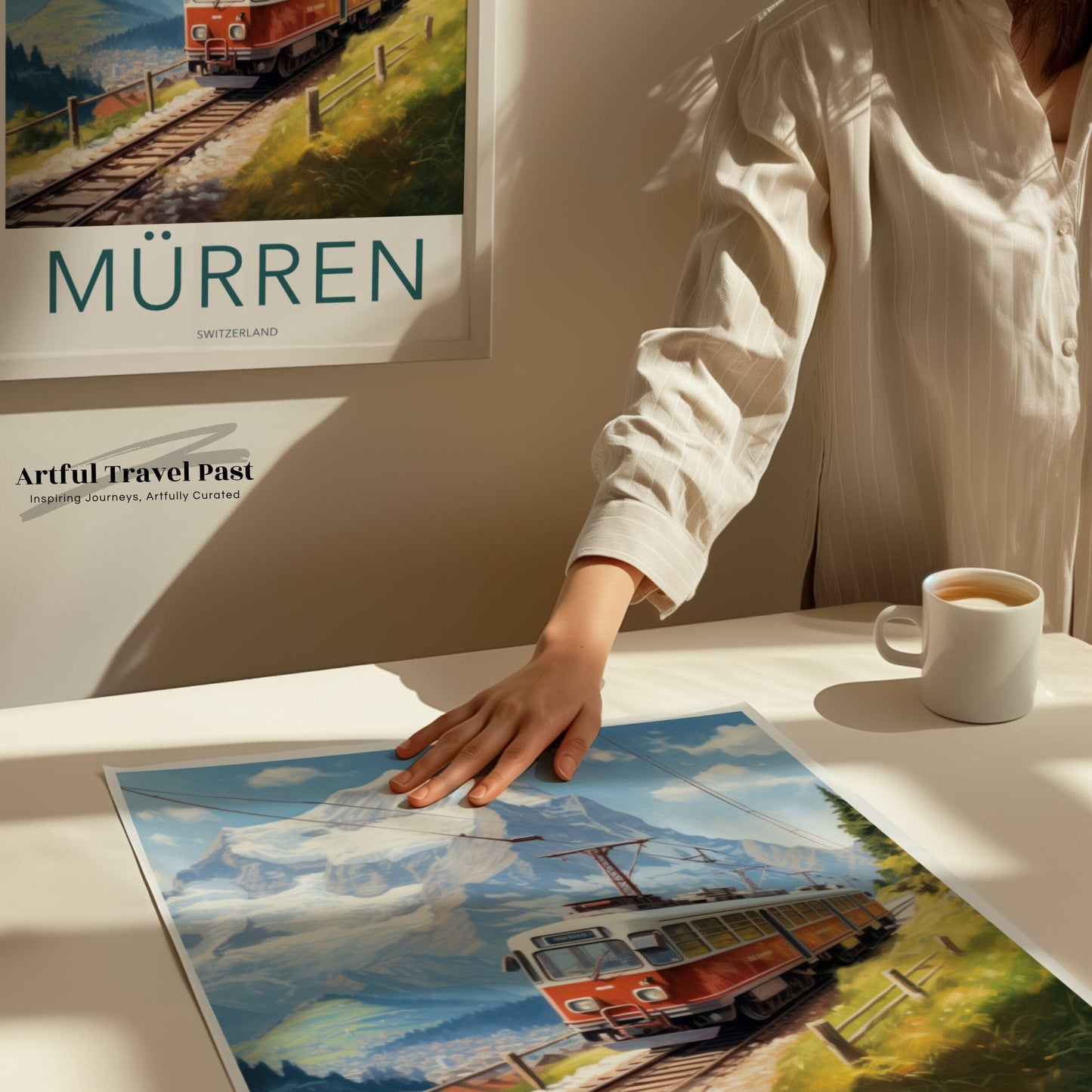Mürren Poster - Switzerland Wall Art