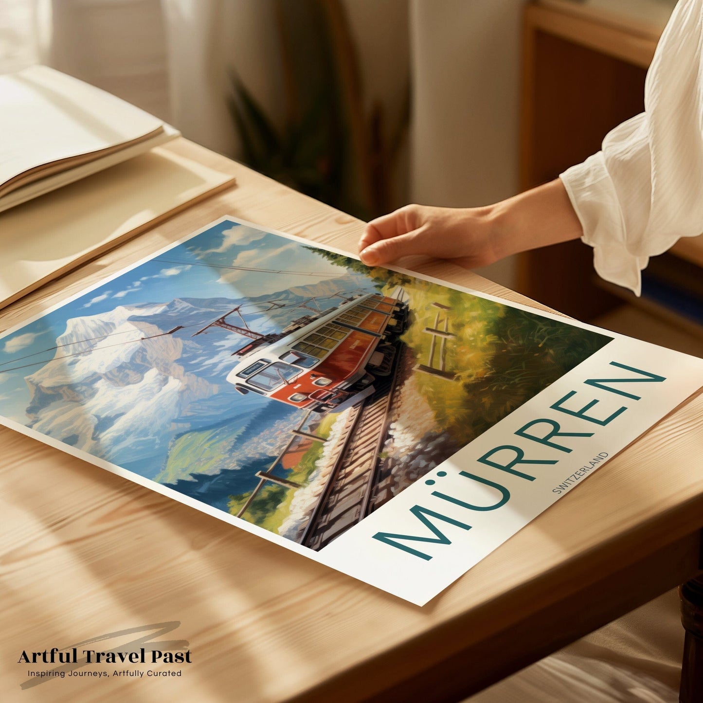 Mürren Poster - Switzerland Wall Art
