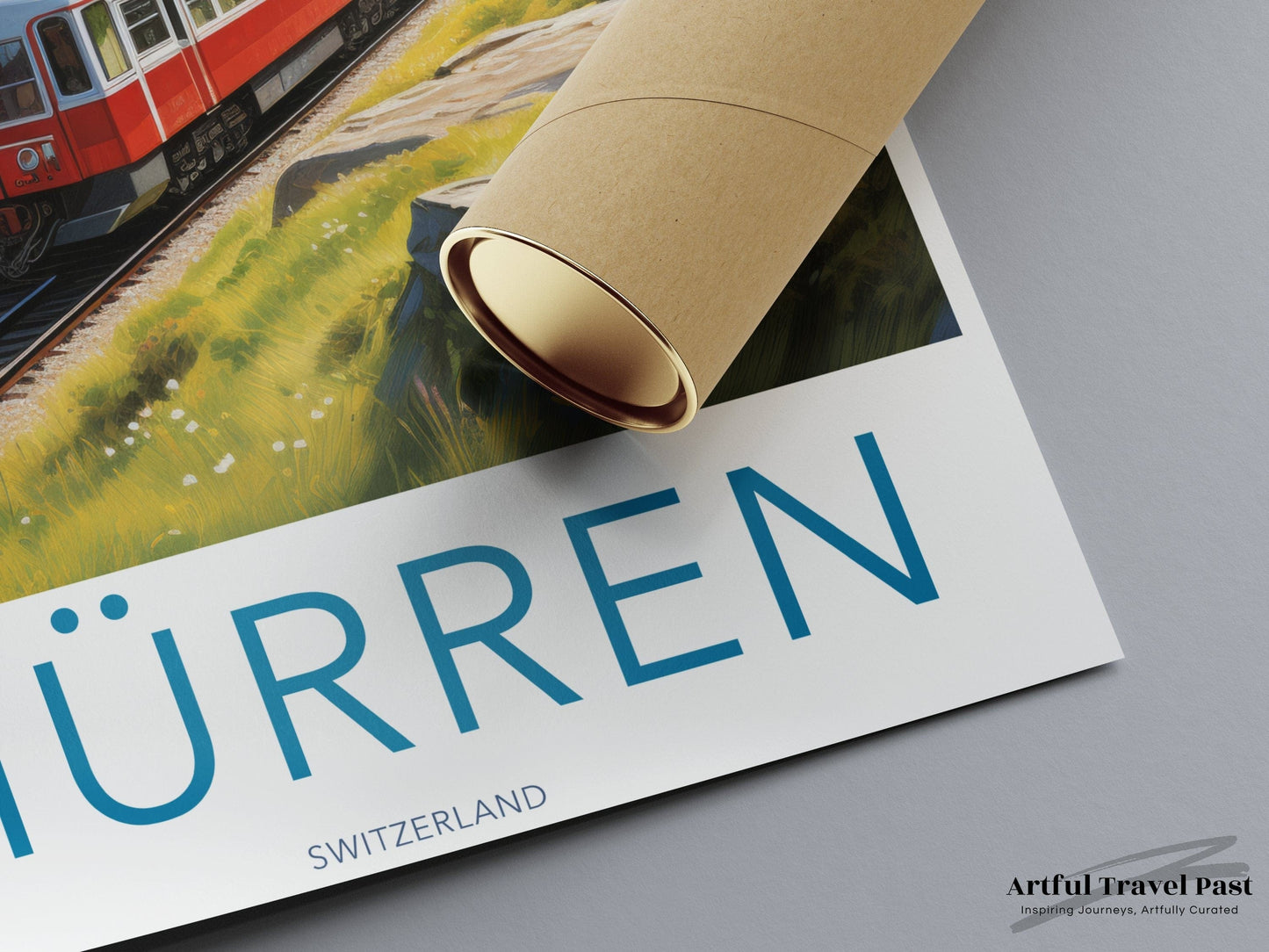 Murren Poster - Switzerland Wall Art