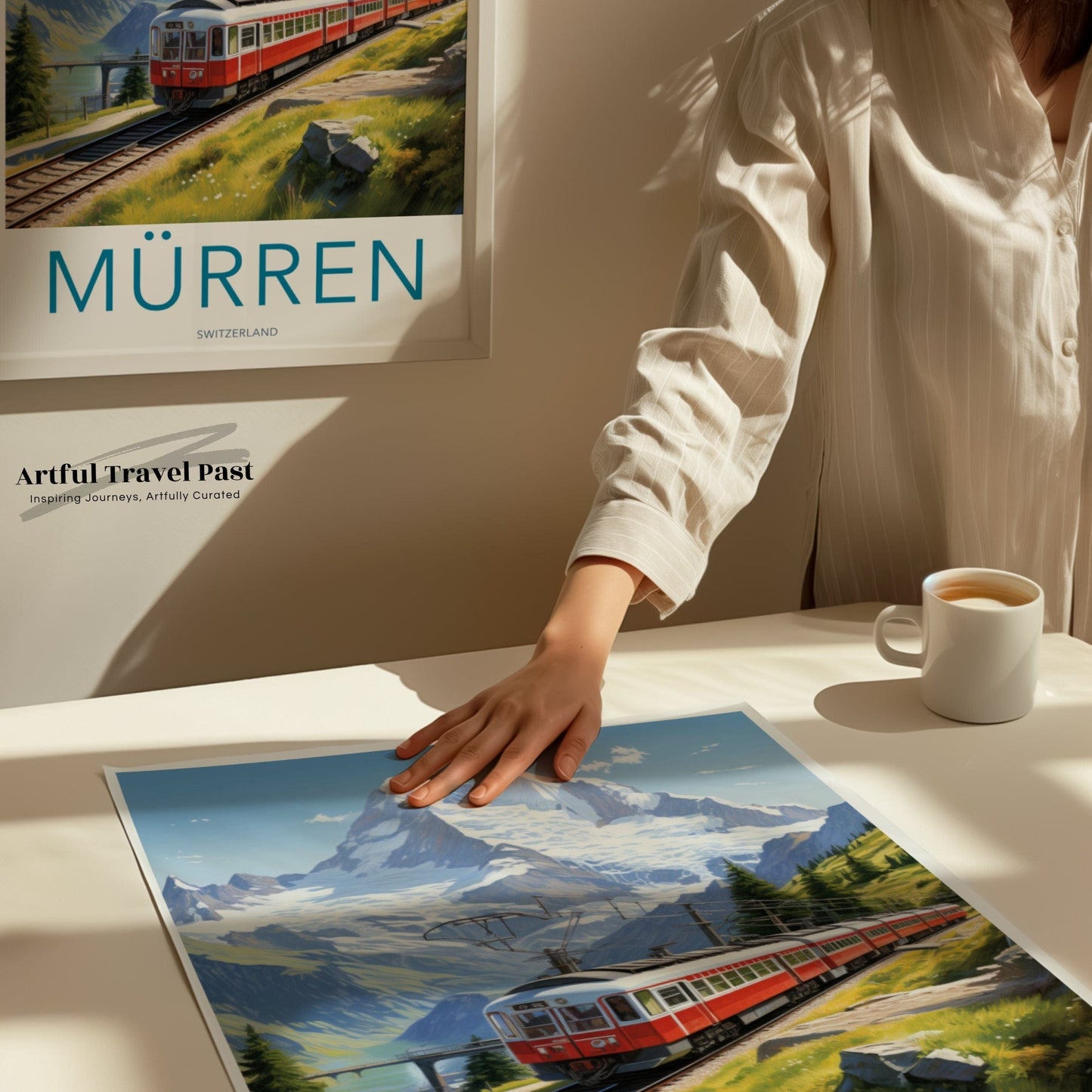 Murren Poster - Switzerland Wall Art
