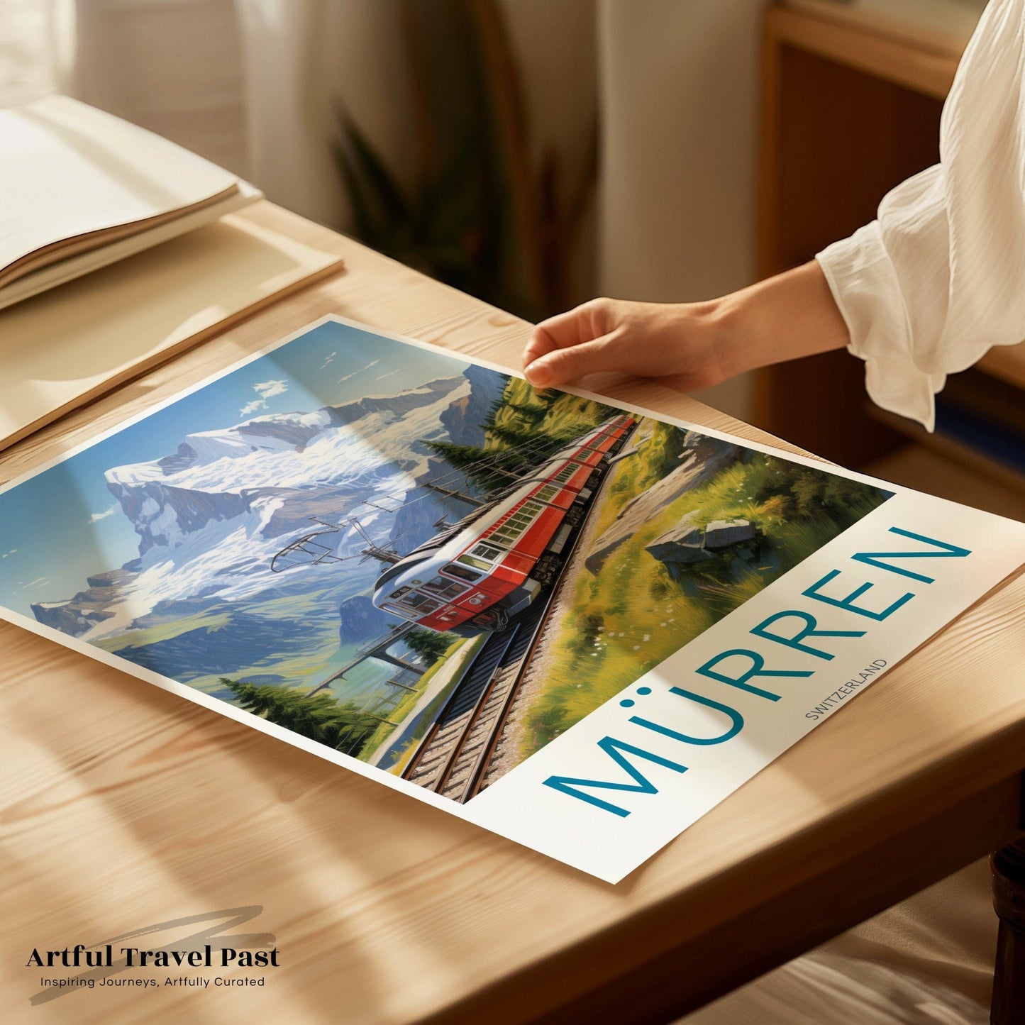 Murren Poster - Switzerland Wall Art