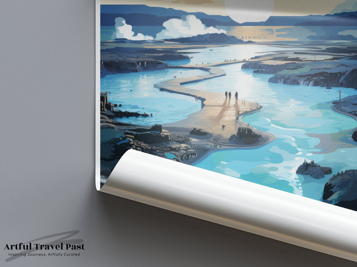 Myvatn Poster | North Iceland Wall Art | Iceland Artwork