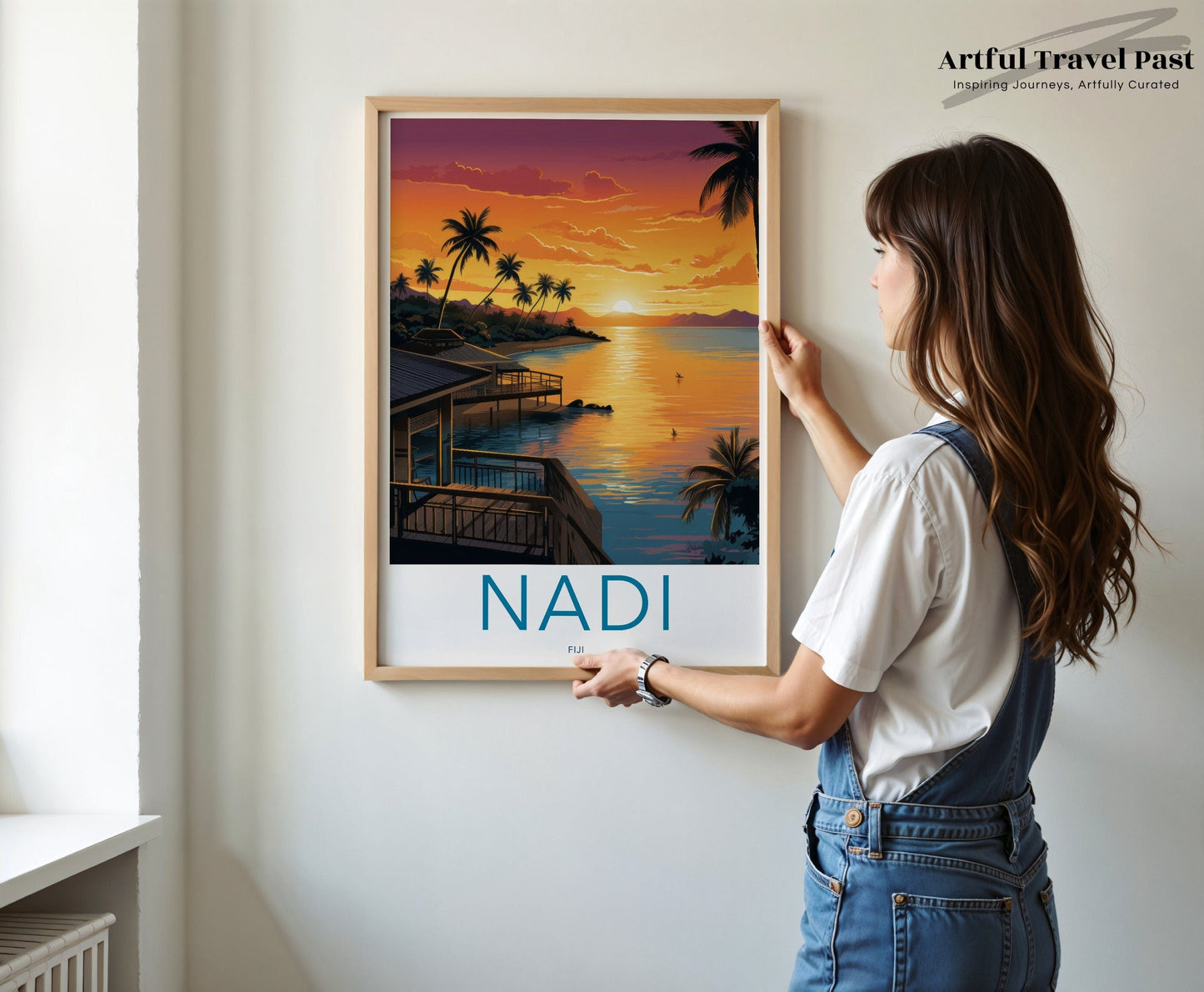 Nadi Poster - Fiji Wall Art
