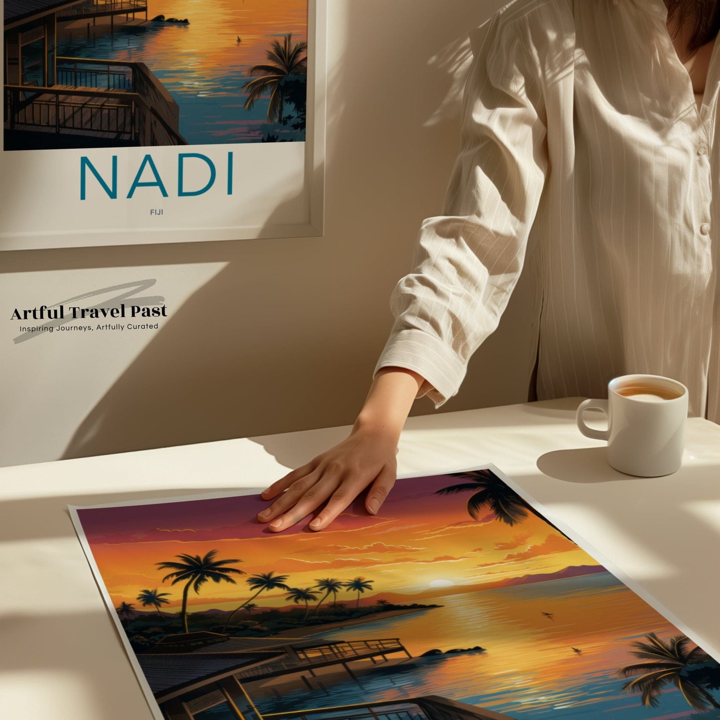 Nadi Poster - Fiji Wall Art