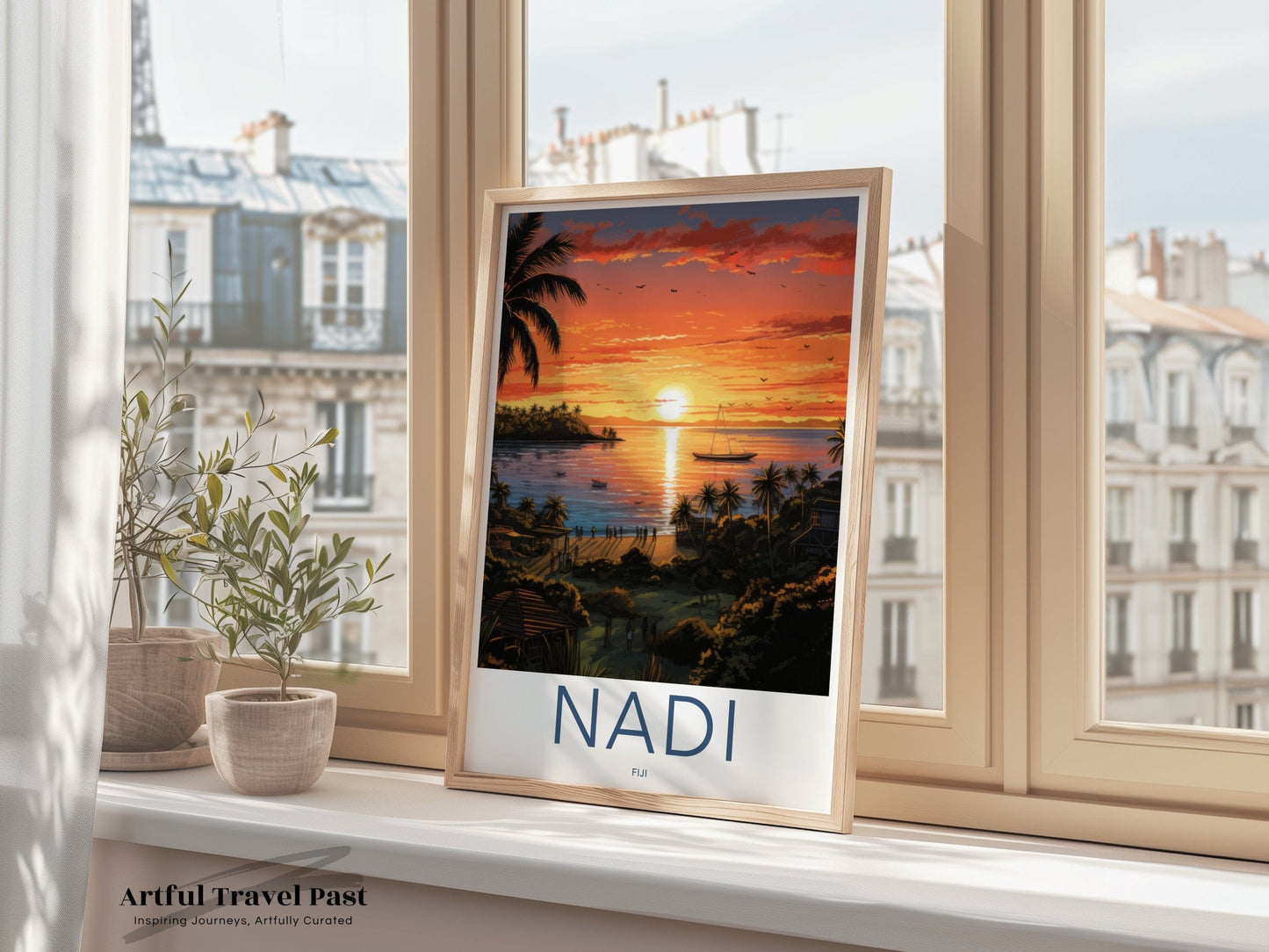Nadi Poster - Fiji Wall Art