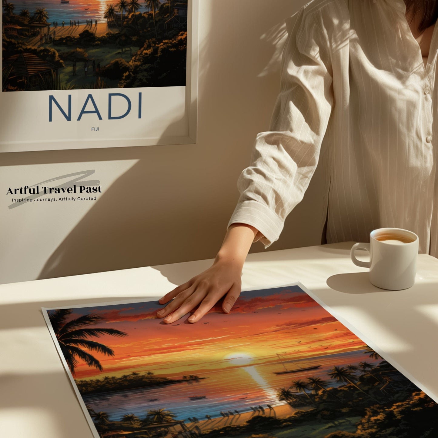 Nadi Poster - Fiji Wall Art