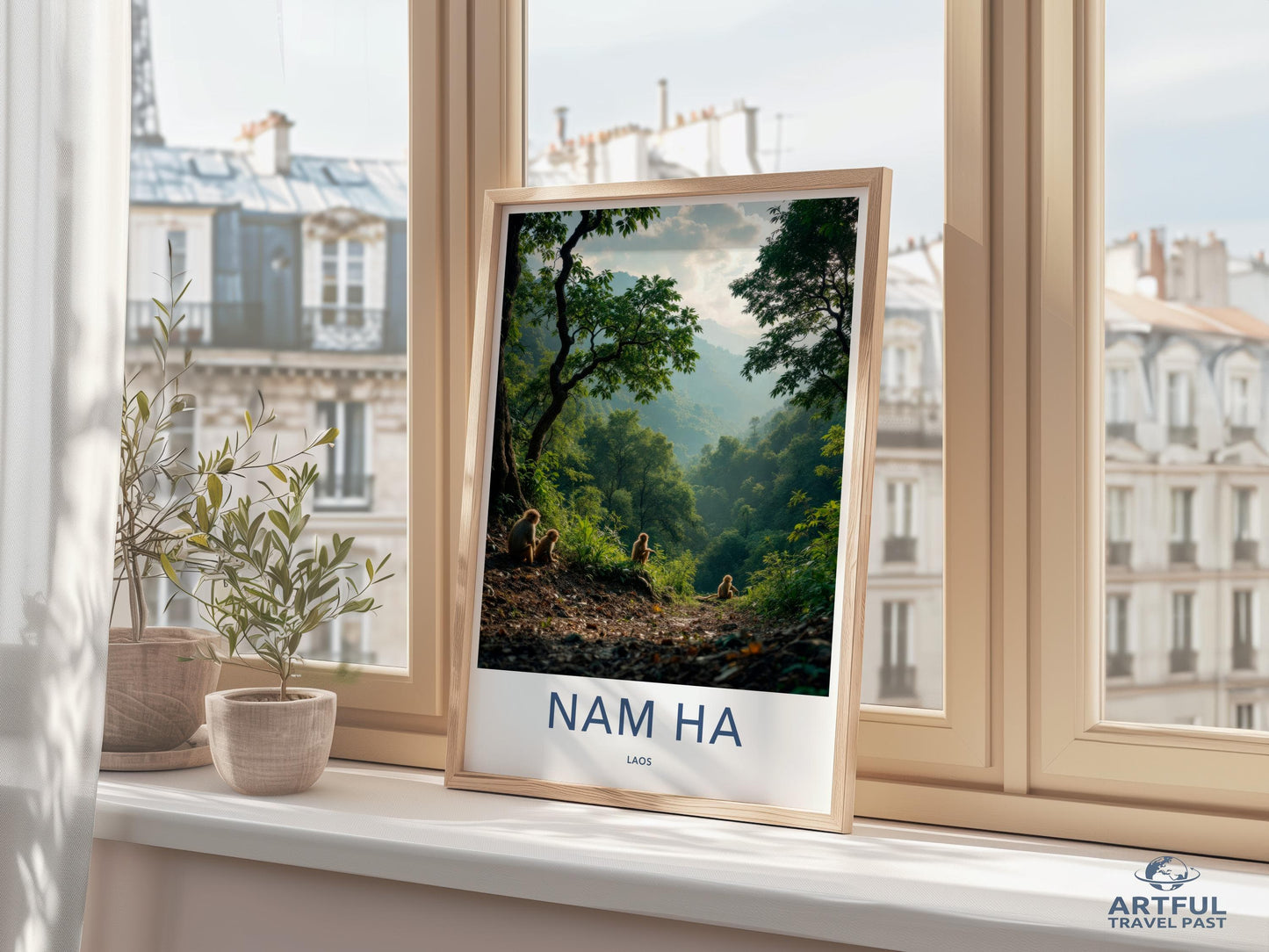 Nam Ha Poster - Laos Wall Art