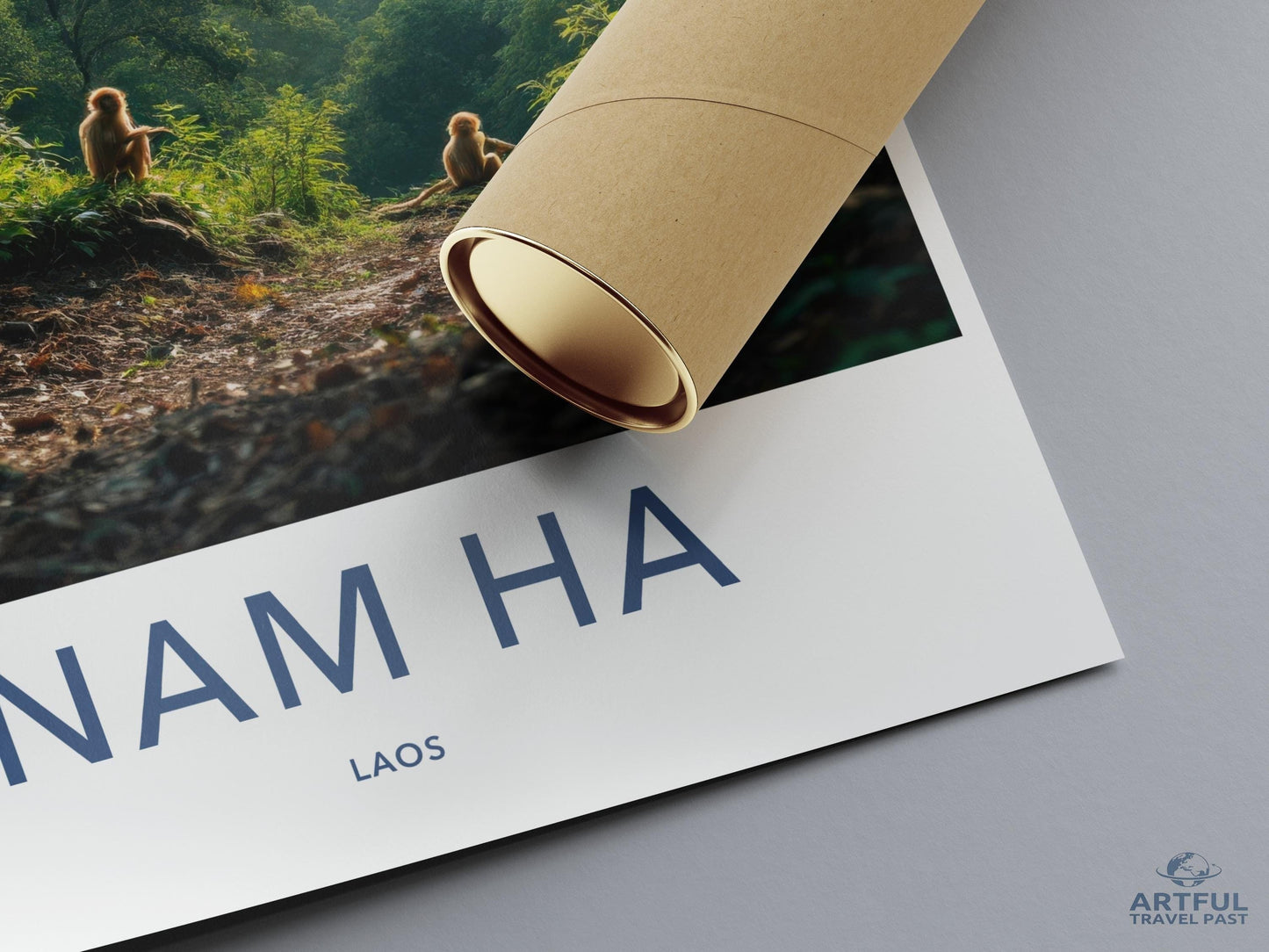 Nam Ha Poster - Laos Wall Art