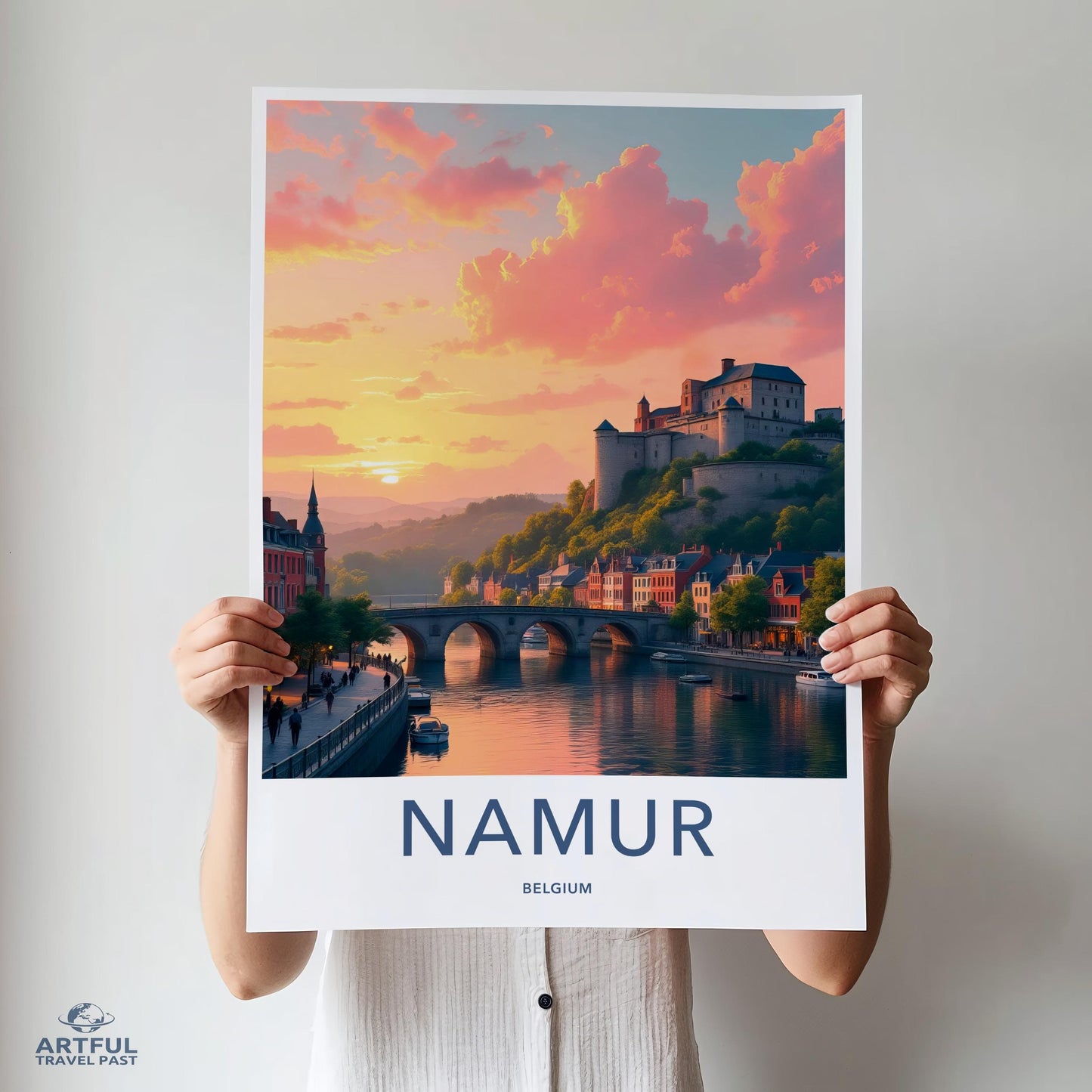 Namur Poster - Belgium Wall Art