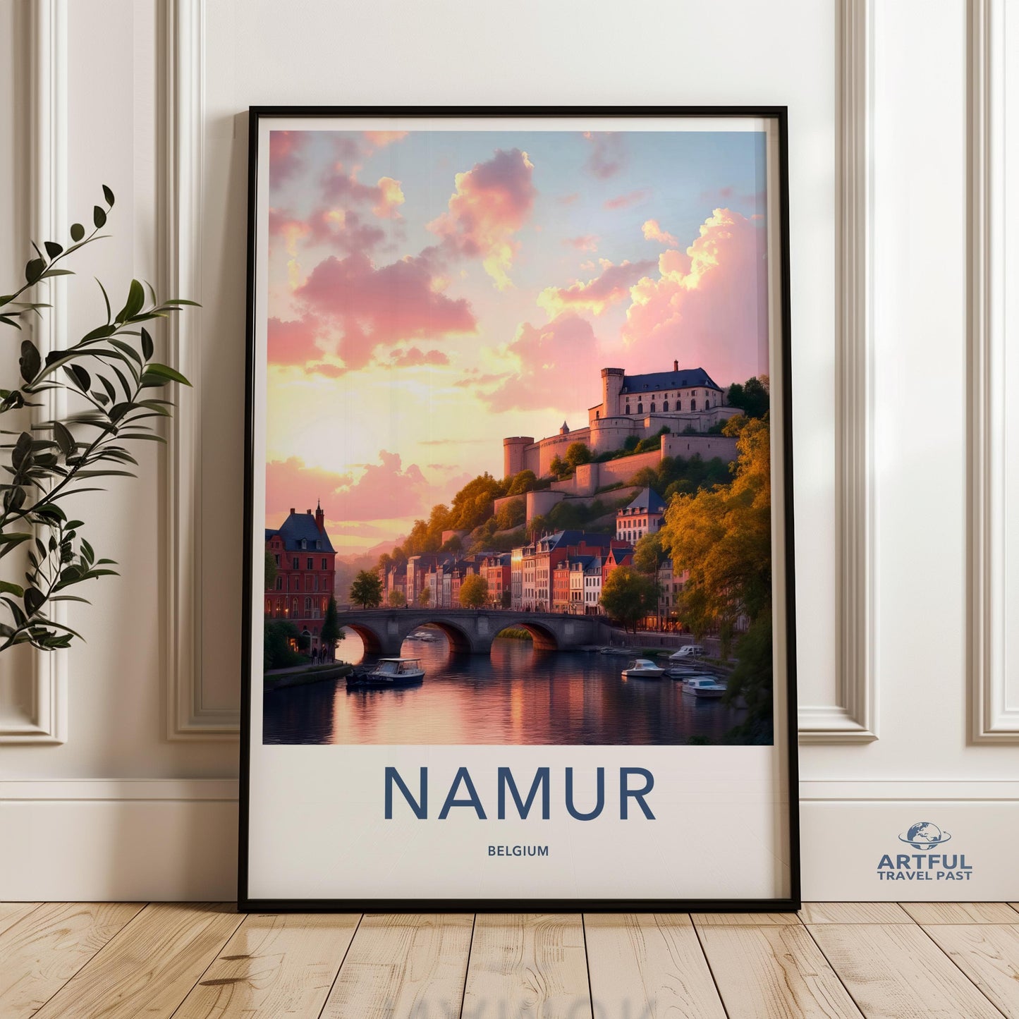 Namur Poster - Belgium Wall Art