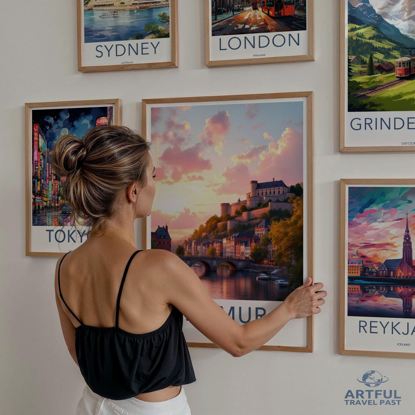 Namur Poster - Belgium Wall Art