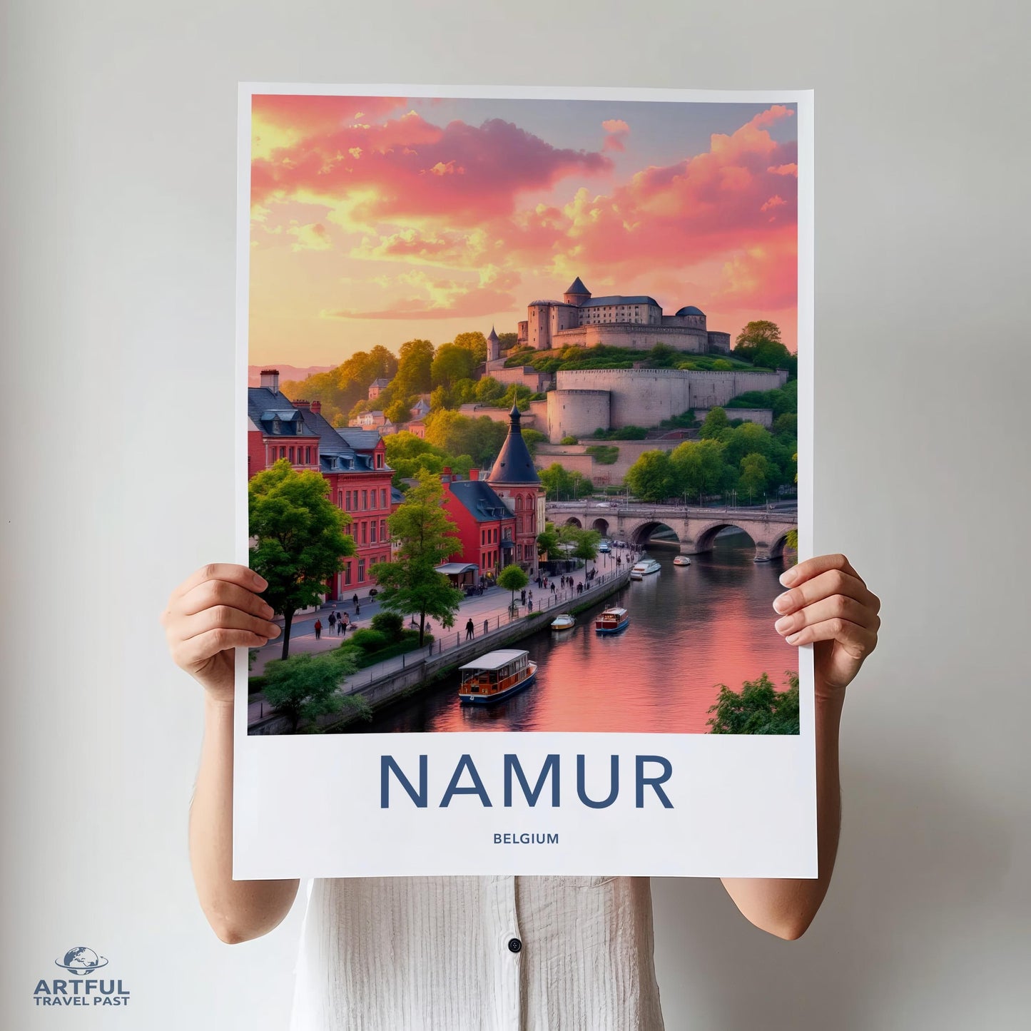Namur Poster - Belgium Wall Art
