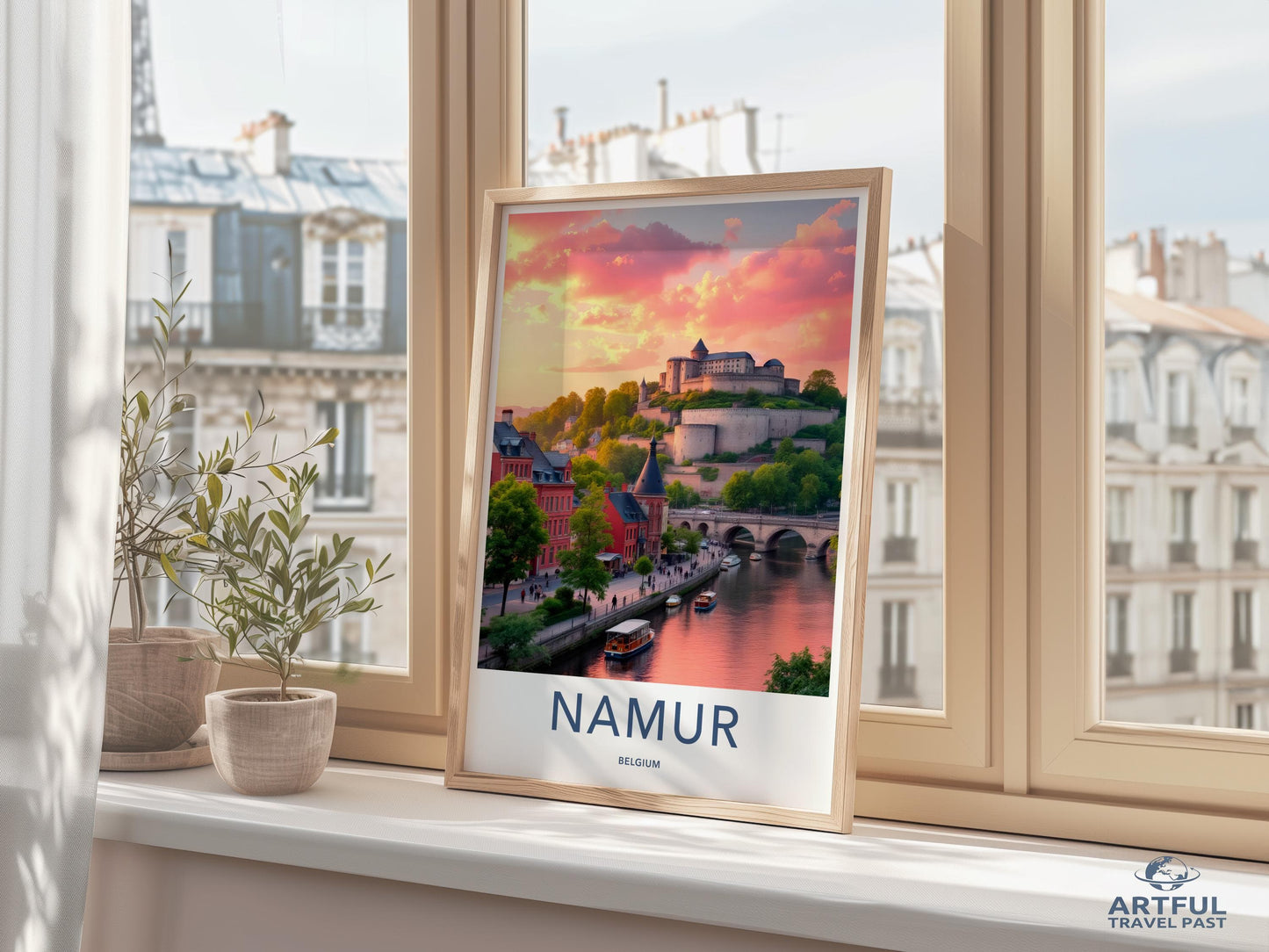 Namur Poster - Belgium Wall Art