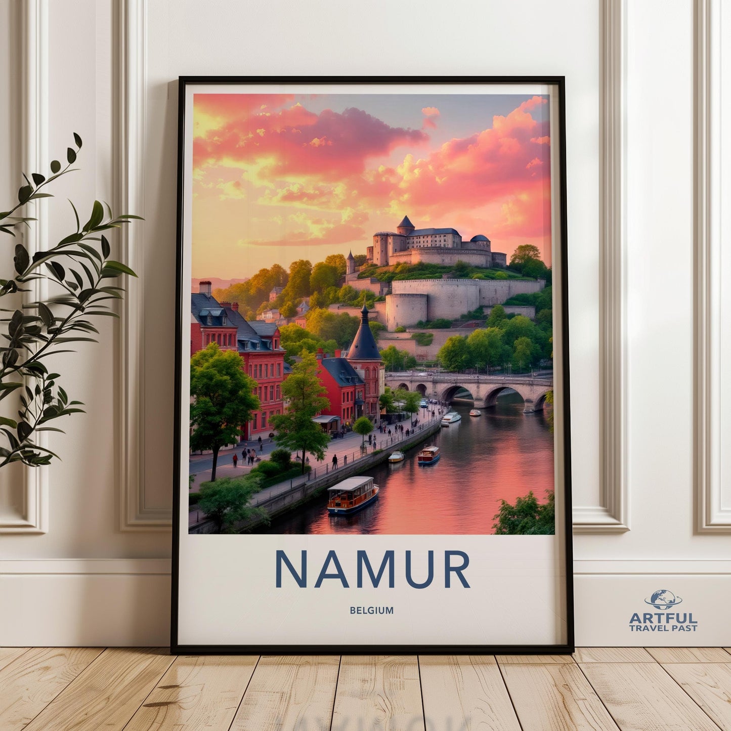 Namur Poster - Belgium Wall Art