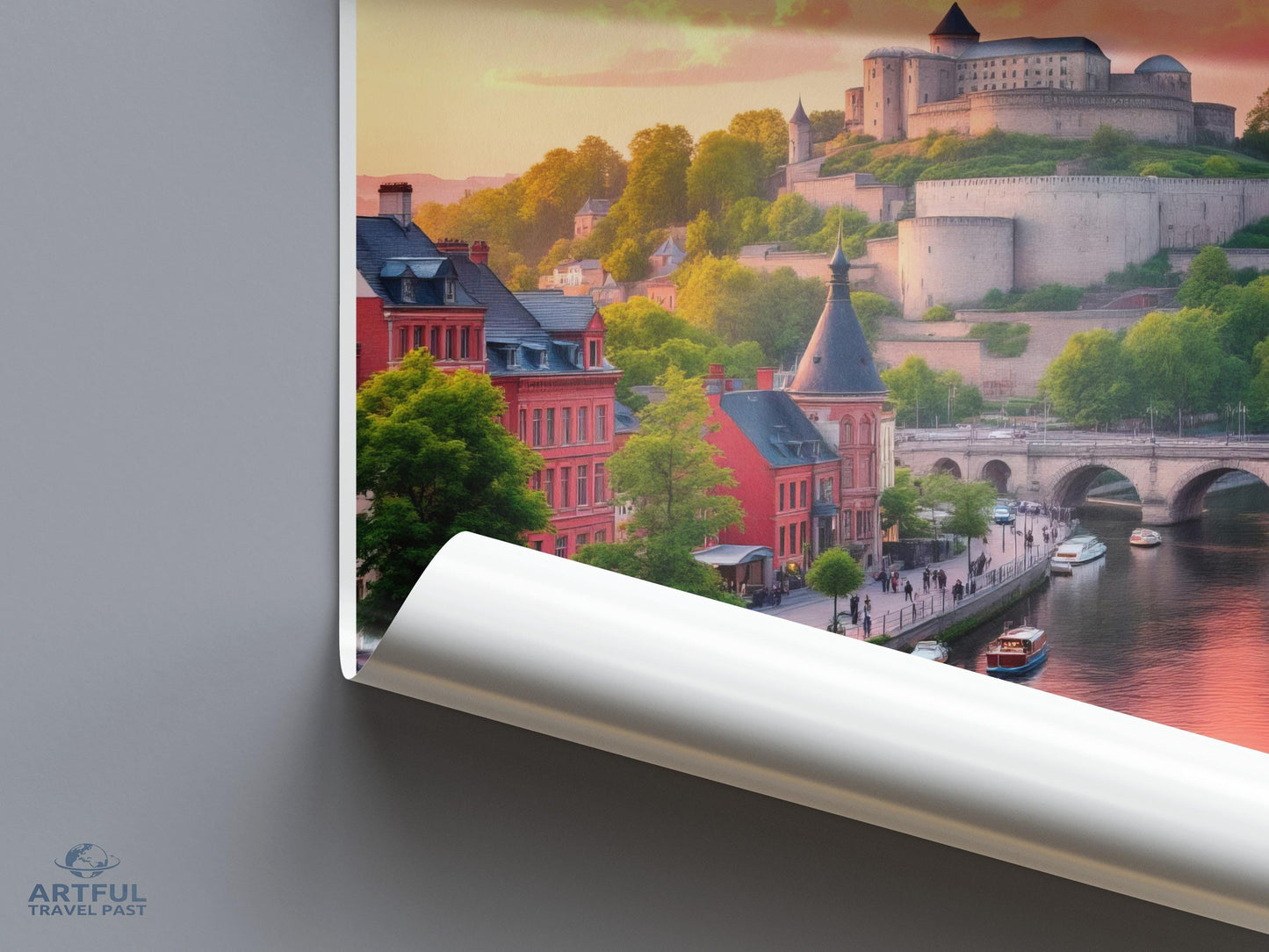 Namur Poster - Belgium Wall Art