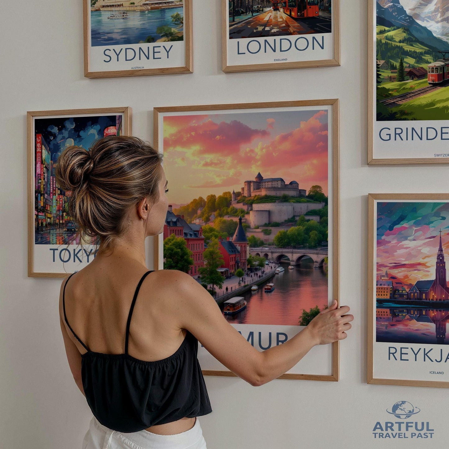 Namur Poster - Belgium Wall Art