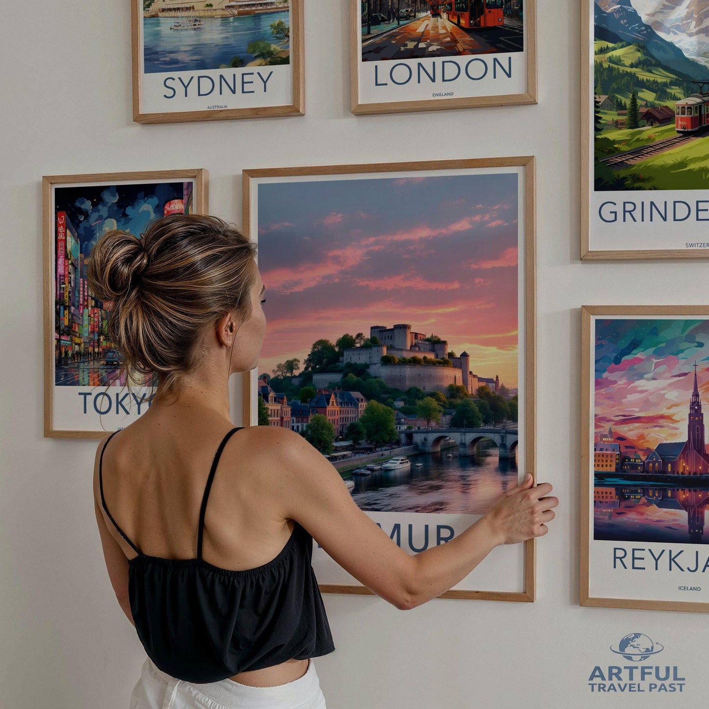 Namur Poster - Belgium Wall Art