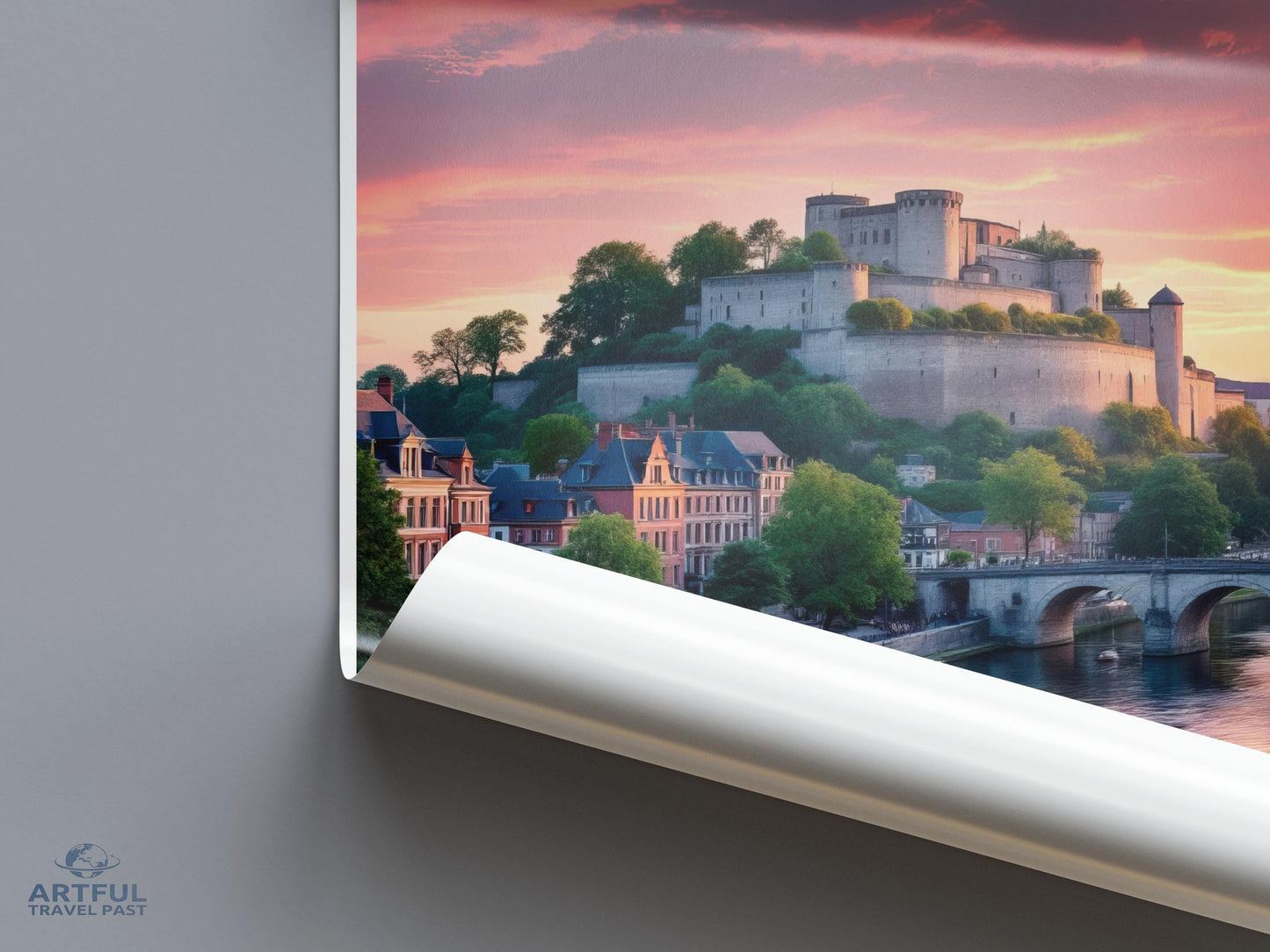 Namur Poster - Belgium Wall Art