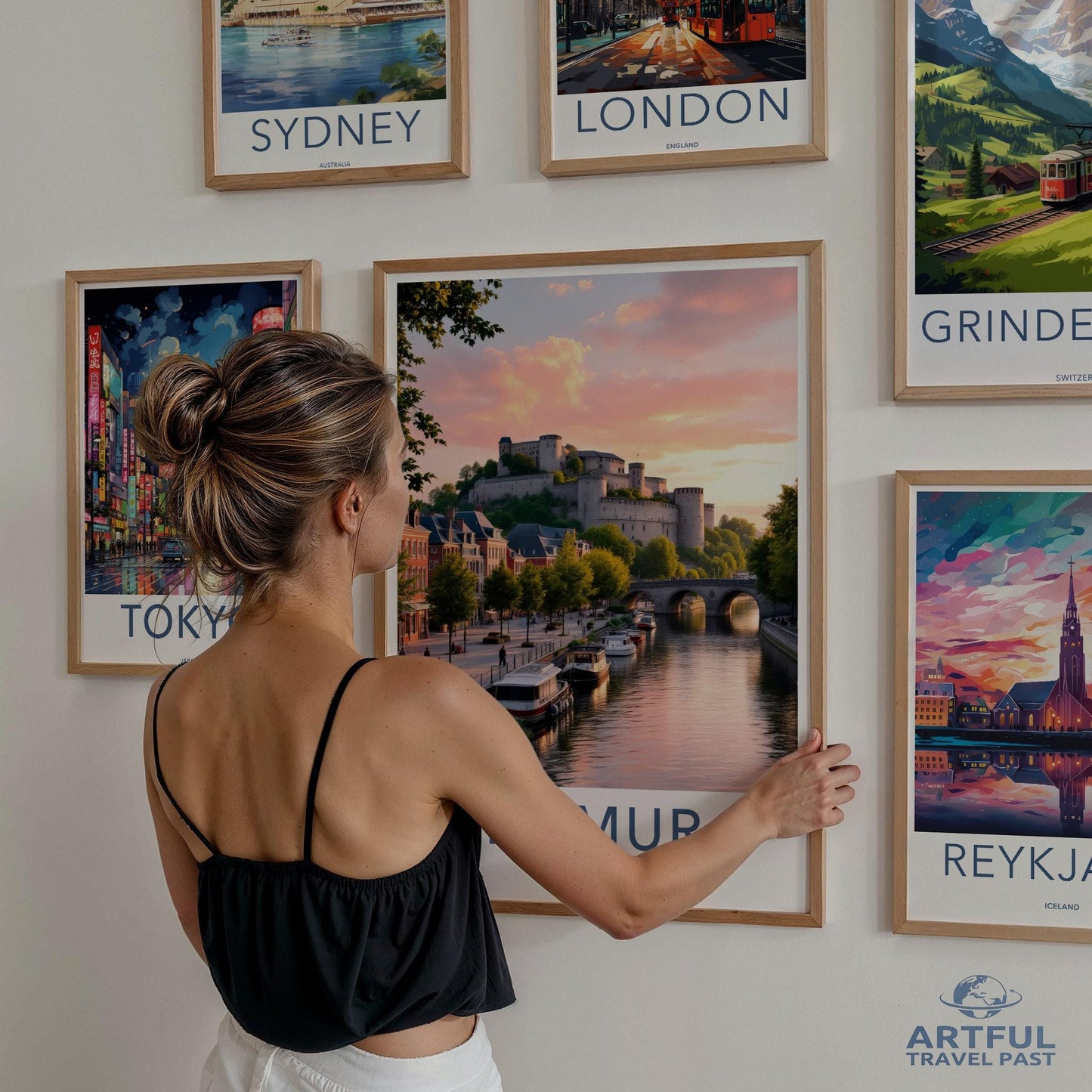 Namur Poster - Belgium Wall Art