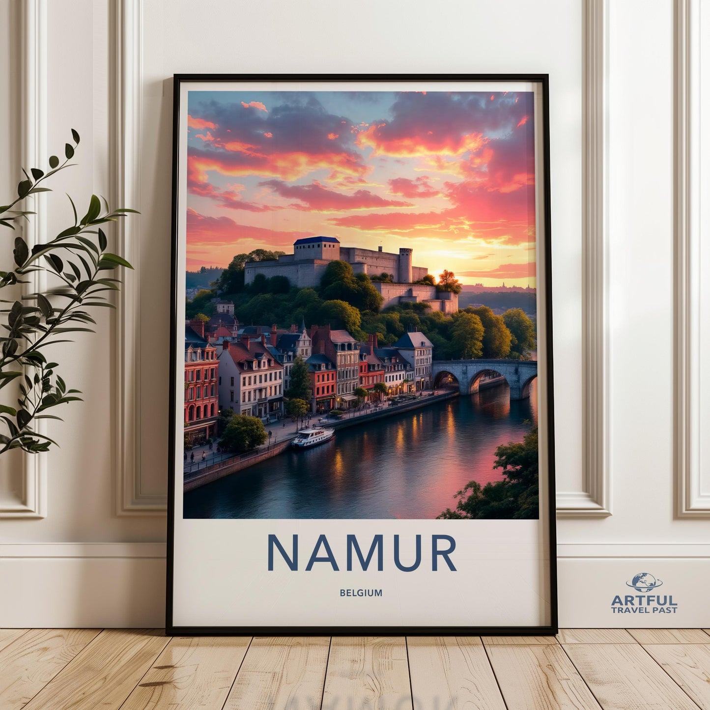 Namur Poster - Belgium Wall Art