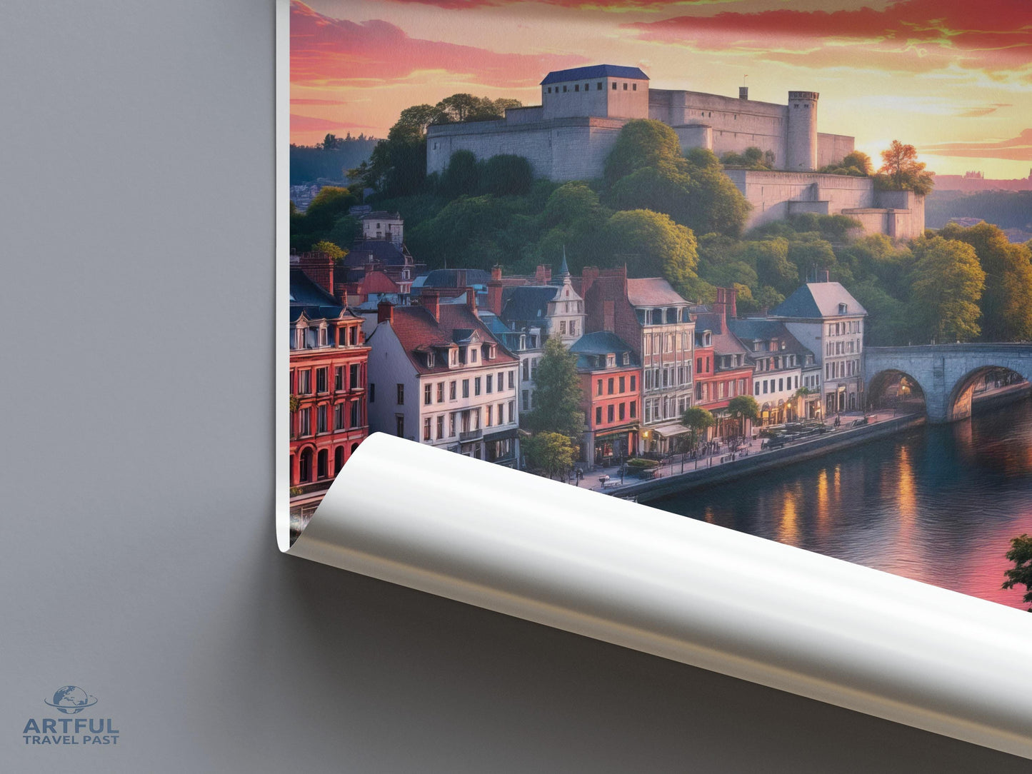 Namur Poster - Belgium Wall Art