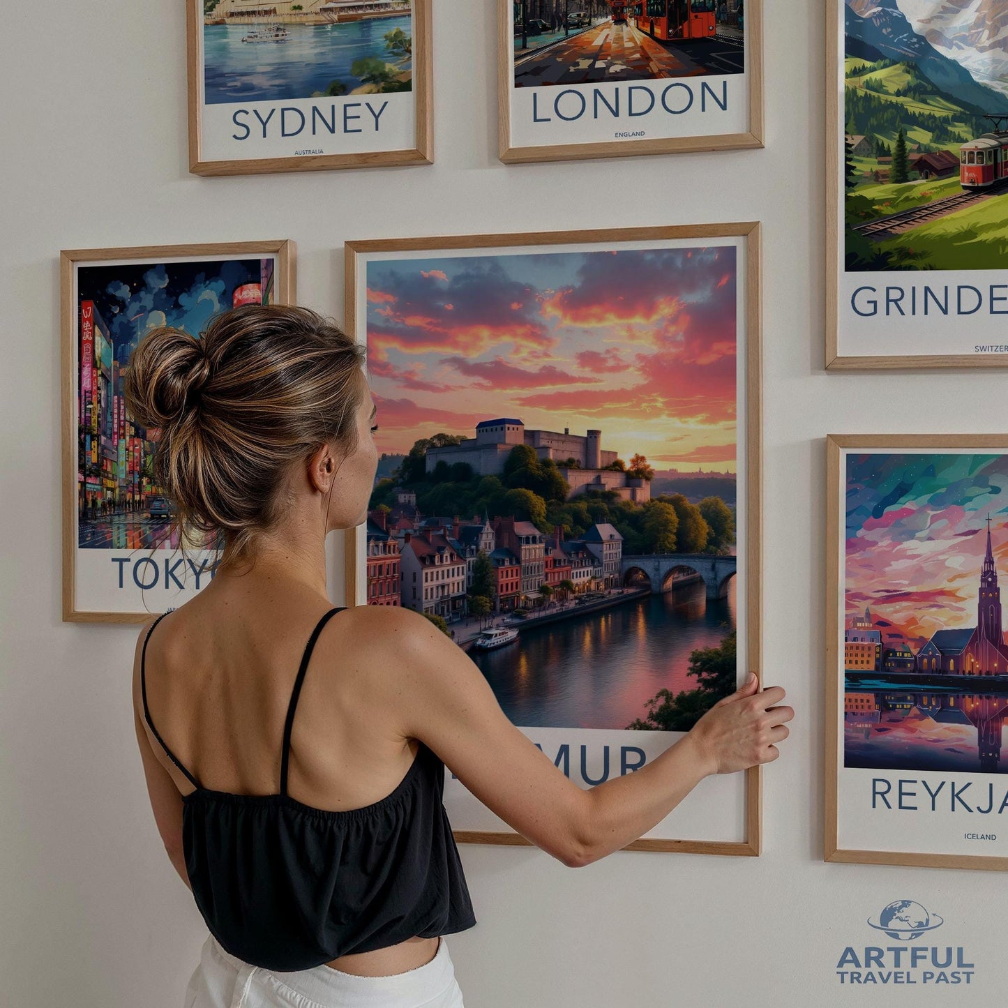 Namur Poster - Belgium Wall Art