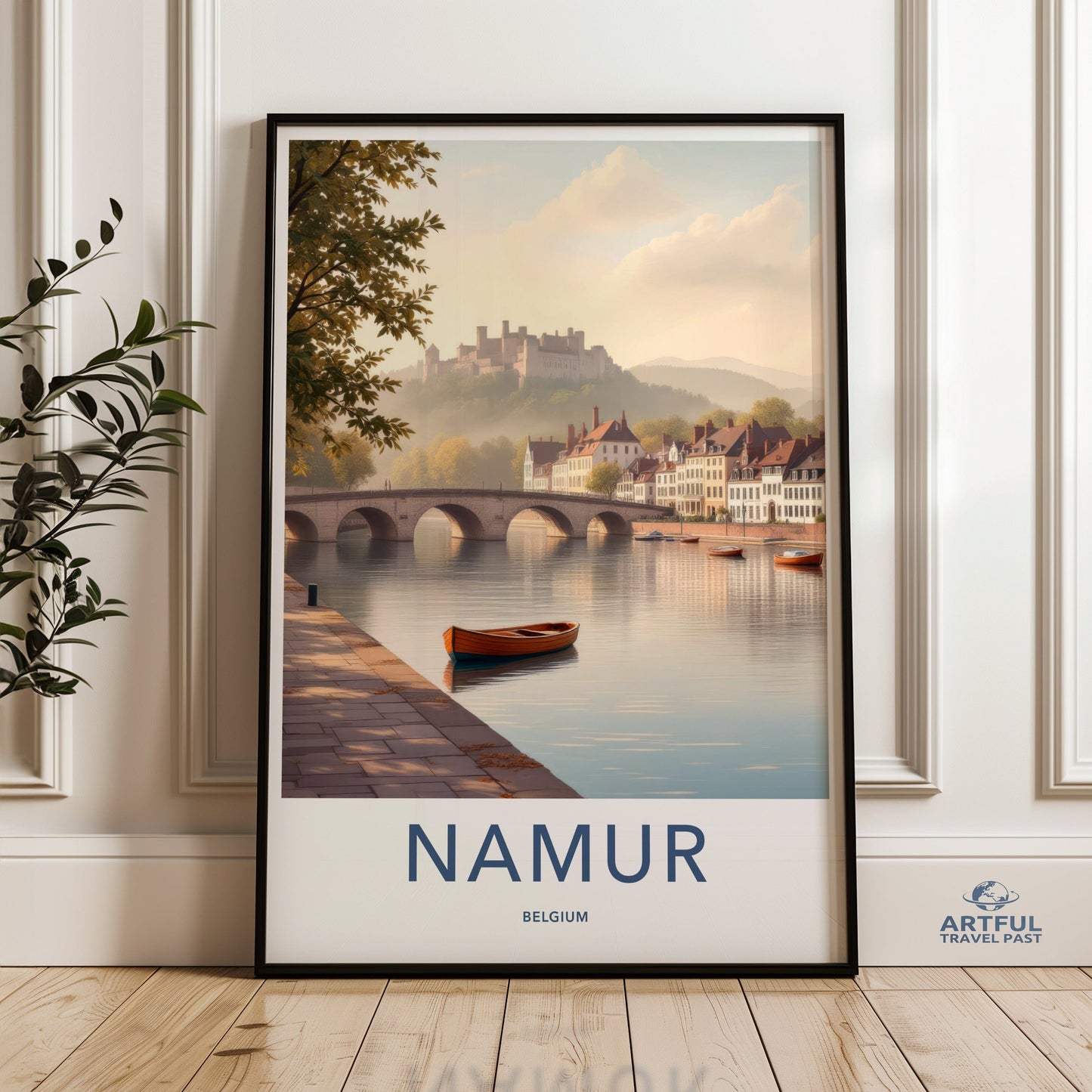 Namur Poster - Belgium Wall Art