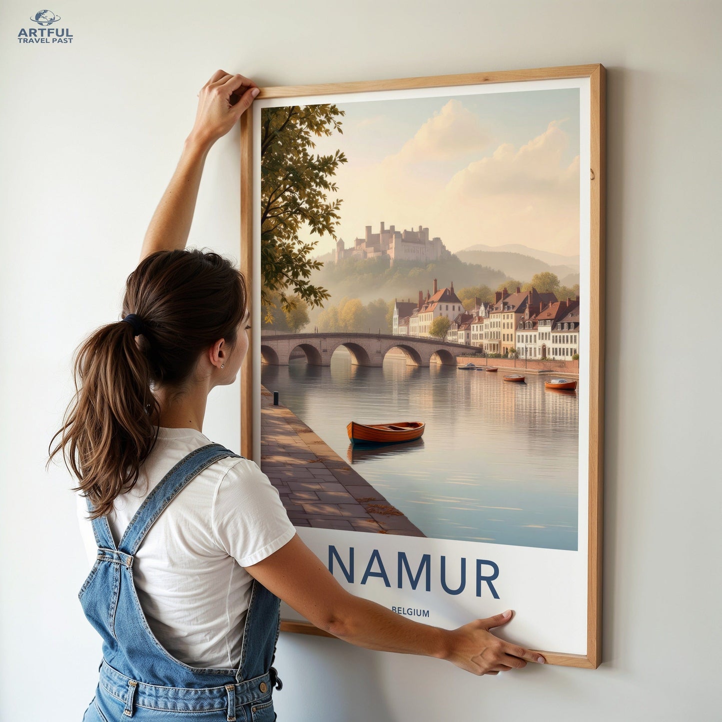 Namur Poster - Belgium Wall Art