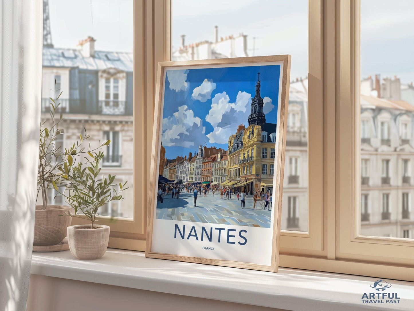 Nantes France Poster – Wall Art