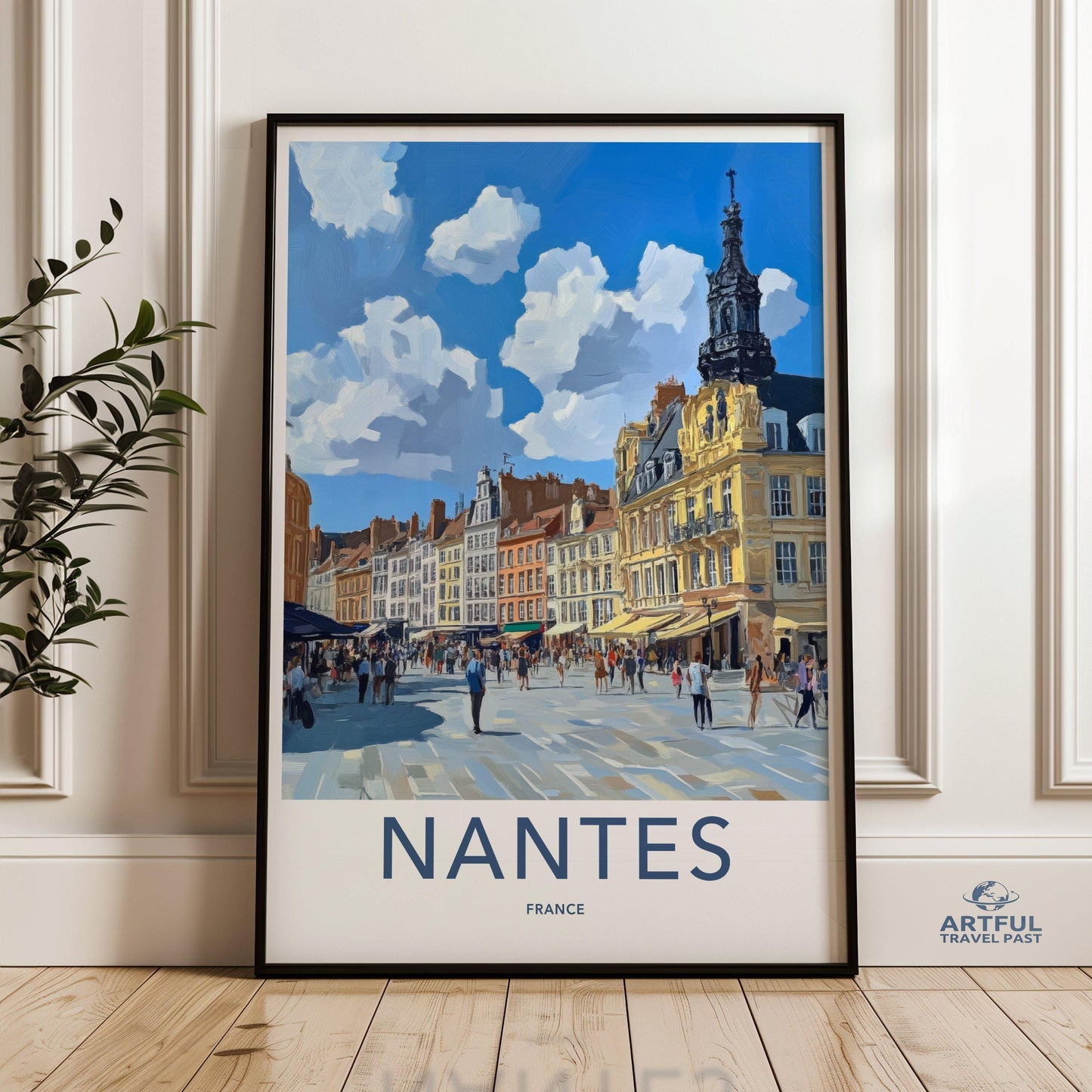 Nantes France Poster – Wall Art