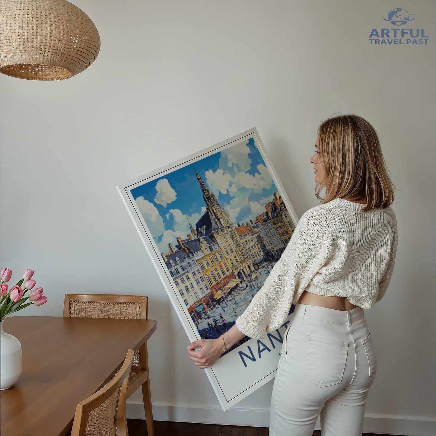 Nantes Poster – France Wall Art