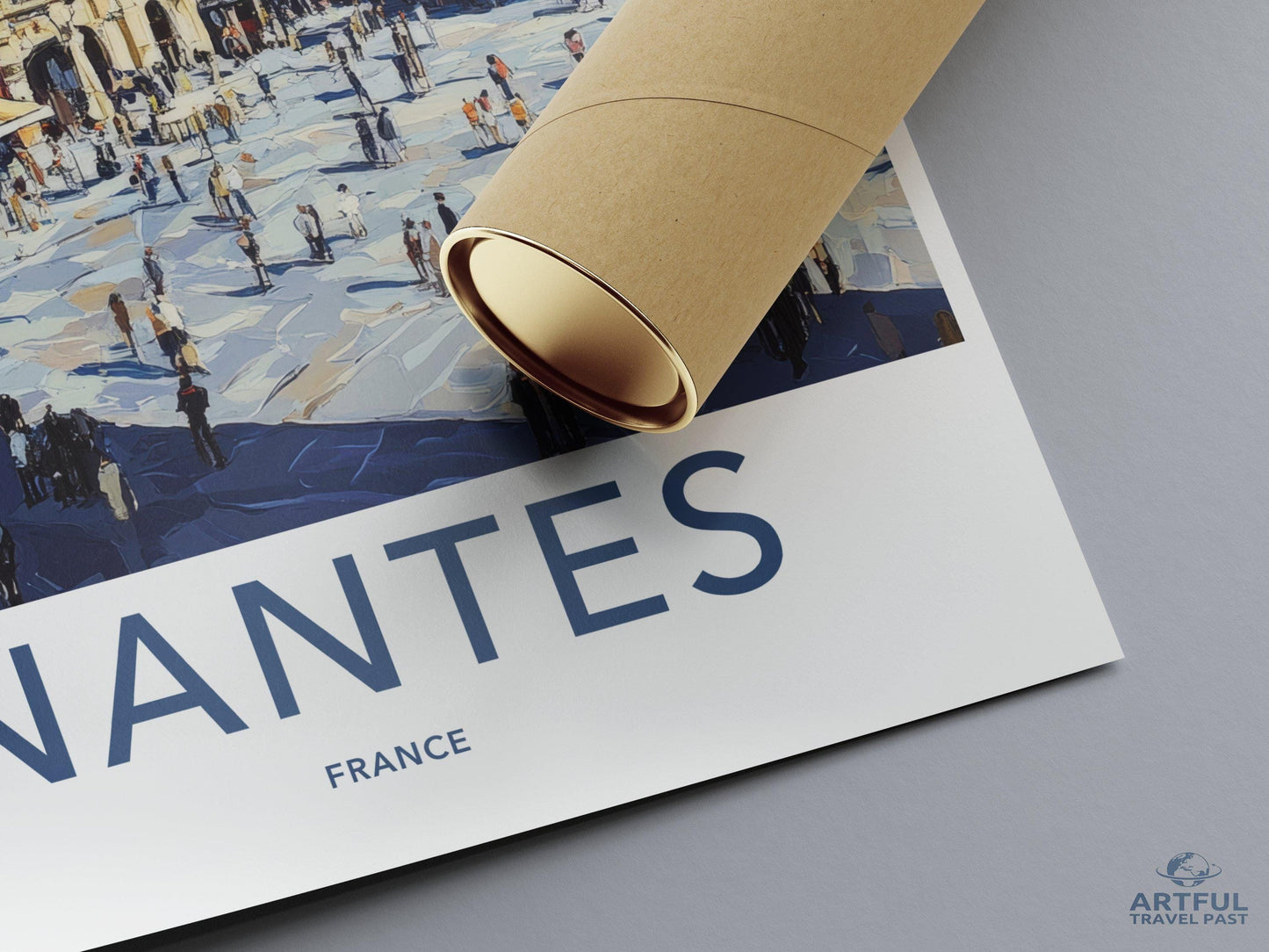 Nantes Poster – France Wall Art