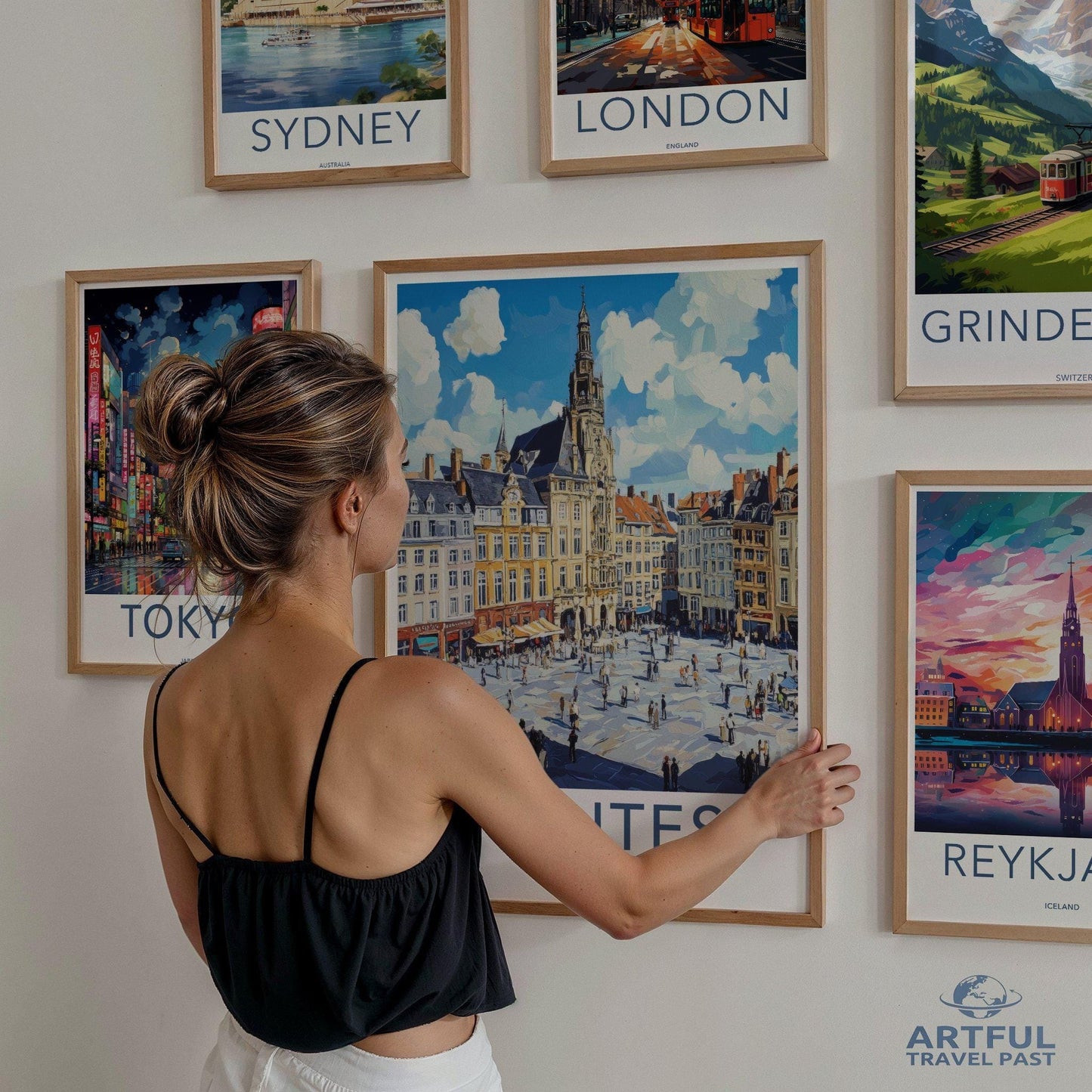 Nantes Poster – France Wall Art