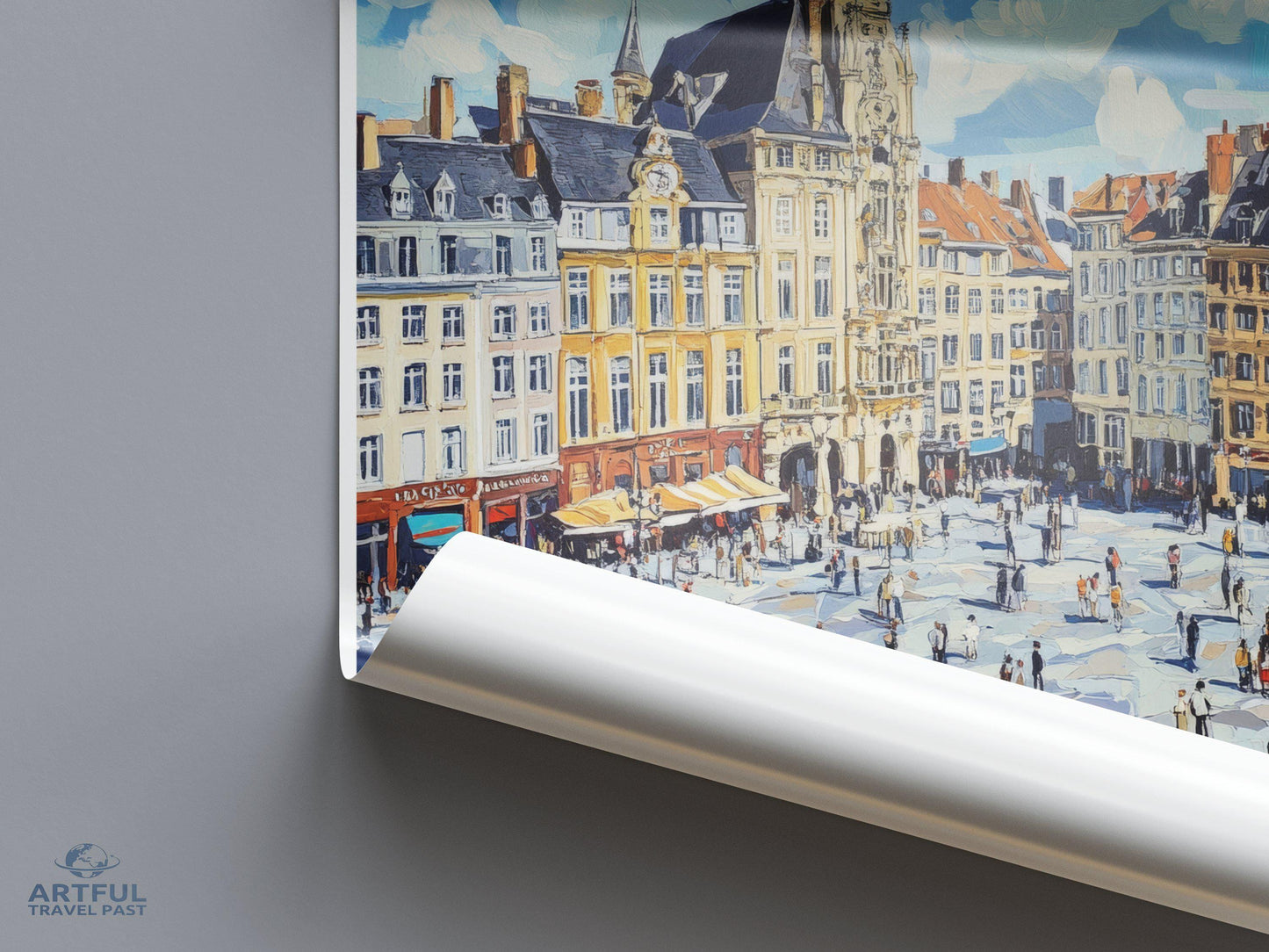 Nantes Poster – France Wall Art