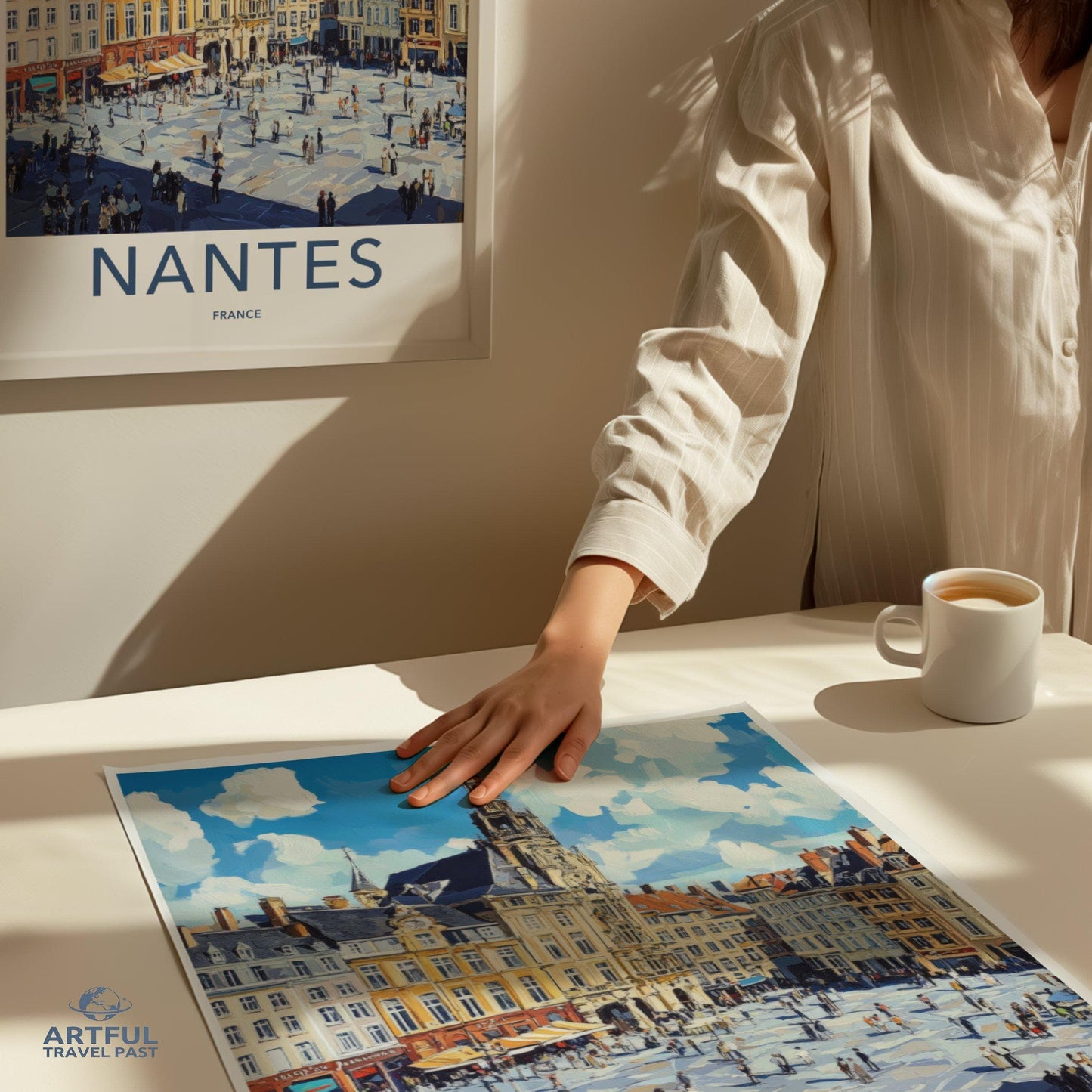 Nantes Poster – France Wall Art