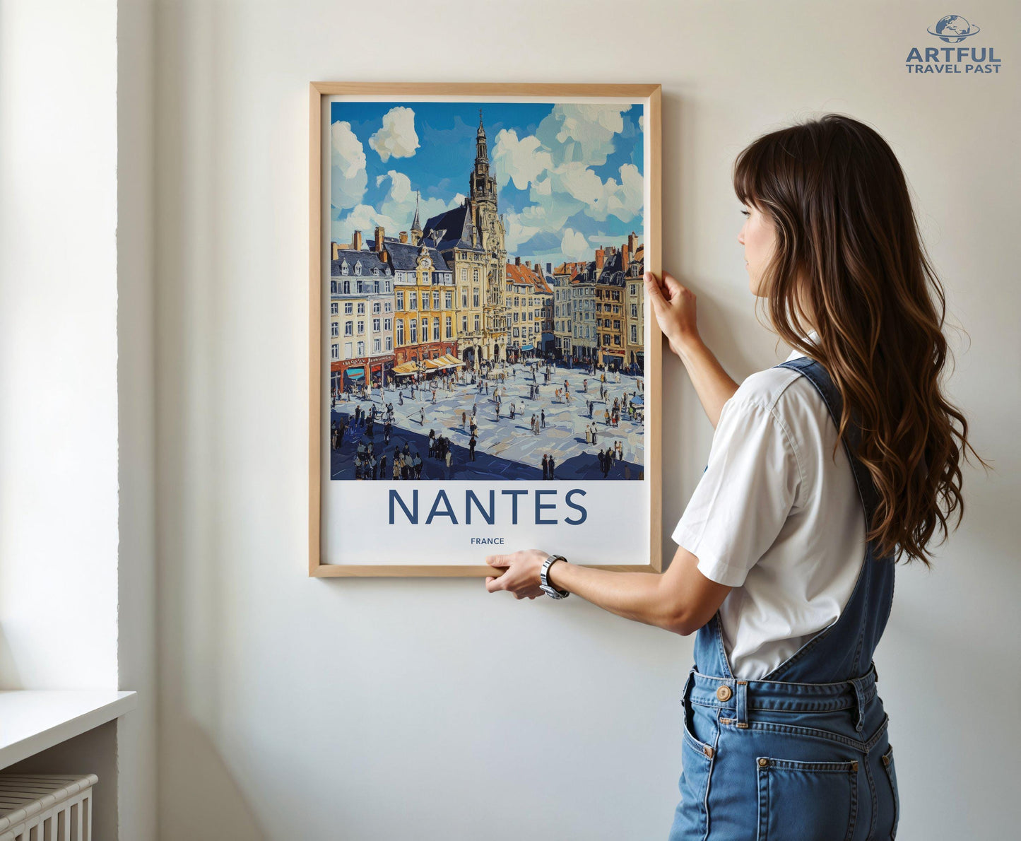 Nantes Poster – France Wall Art