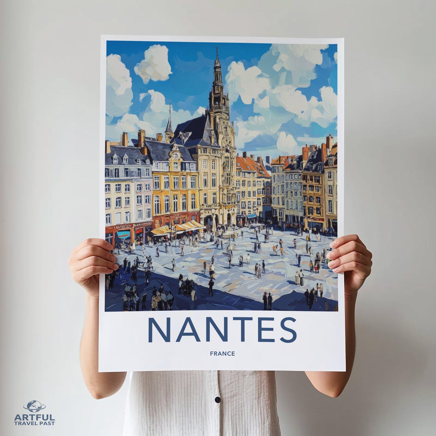 Nantes Poster – France Wall Art