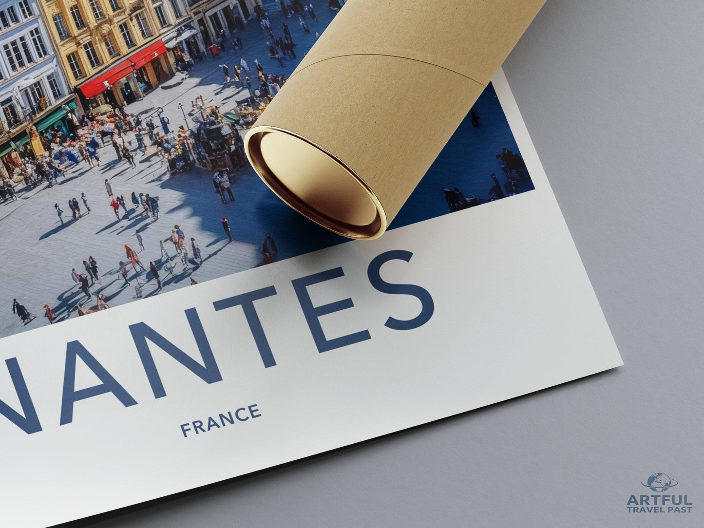 Nantes Poster | France Wall Art | Europe Decor