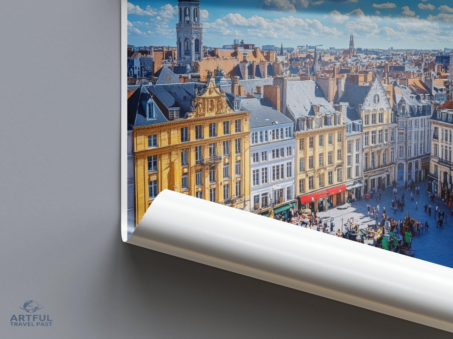 Nantes Poster | France Wall Art | Europe Decor