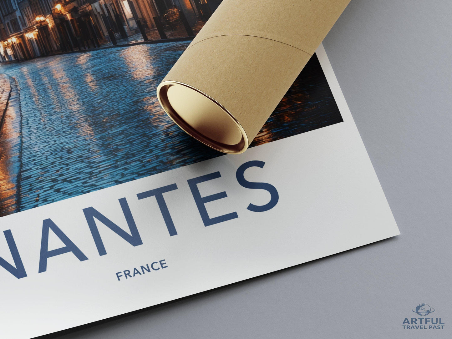 Nantes Poster | France Wall Art | Europe Decor