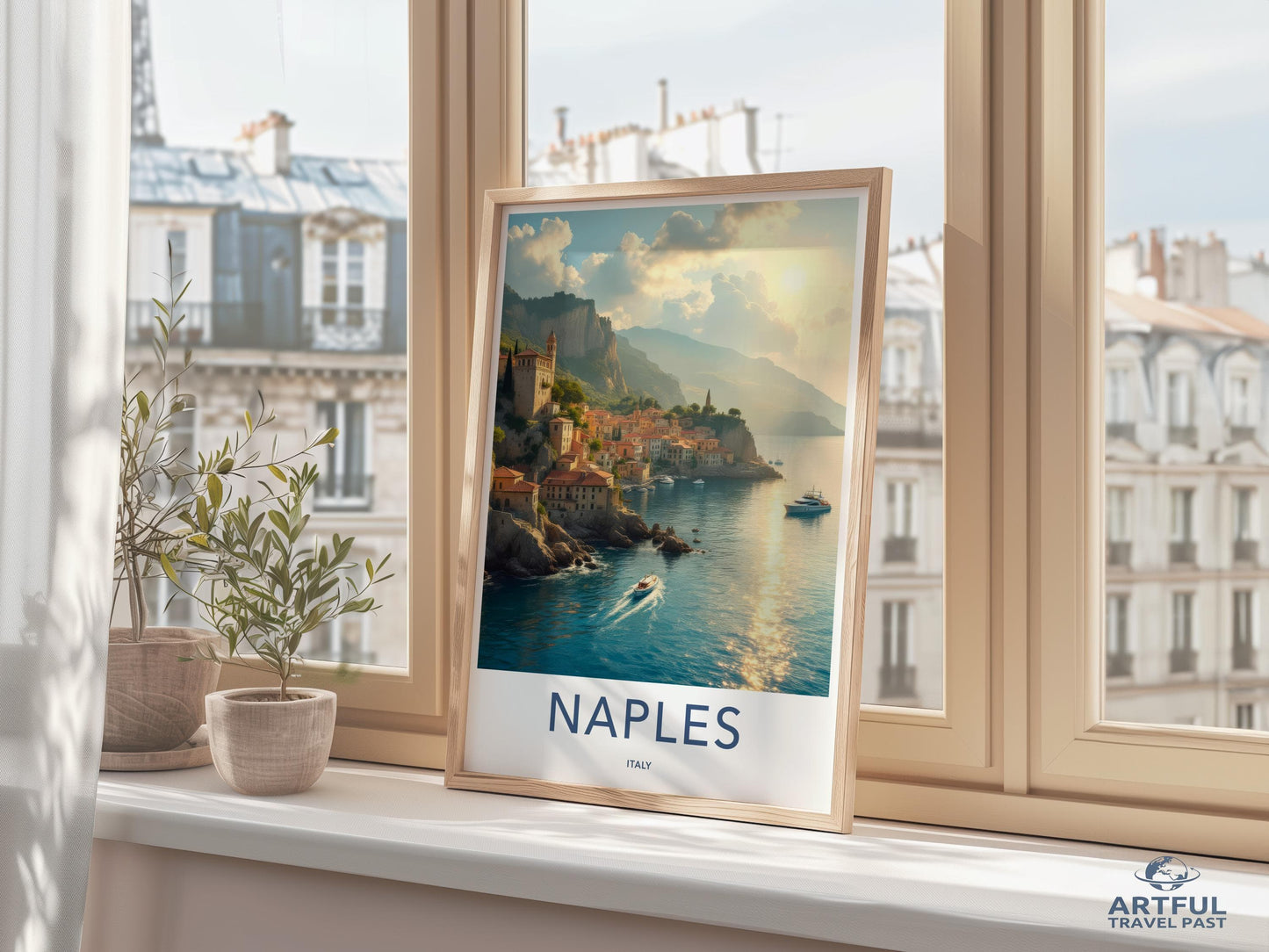 Naples Poster - Italy Wall Art