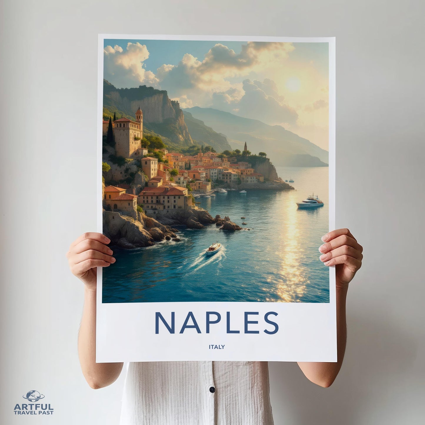 Naples Poster - Italy Wall Art